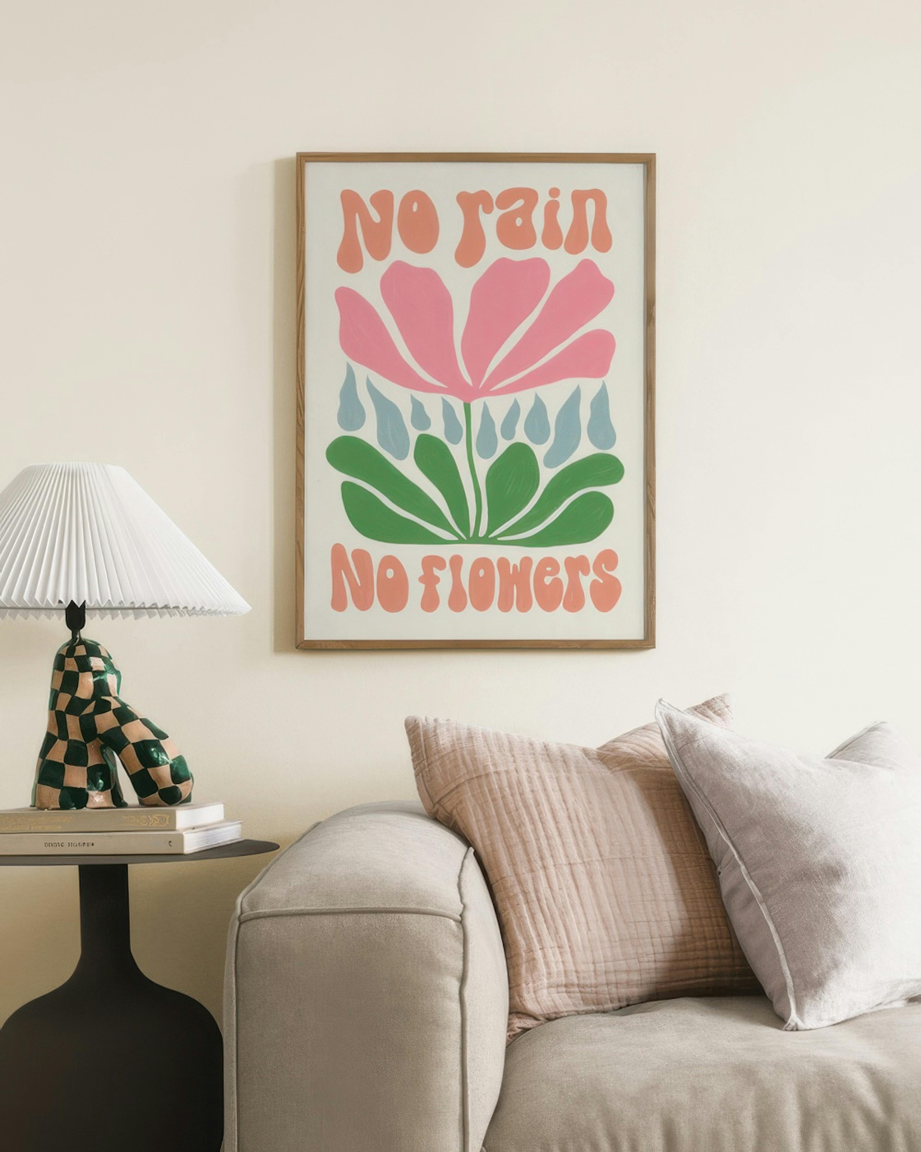 No Rain. No Flowers Print