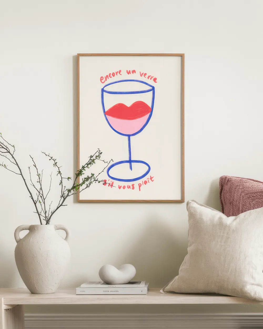 Wee Blue Coo Advert Cognac Drink Beverage Peacock Colourful Framed Wall Wee Blue Coo Advert Cognac Drink Beverage Peacock Colourful Framed Wall
