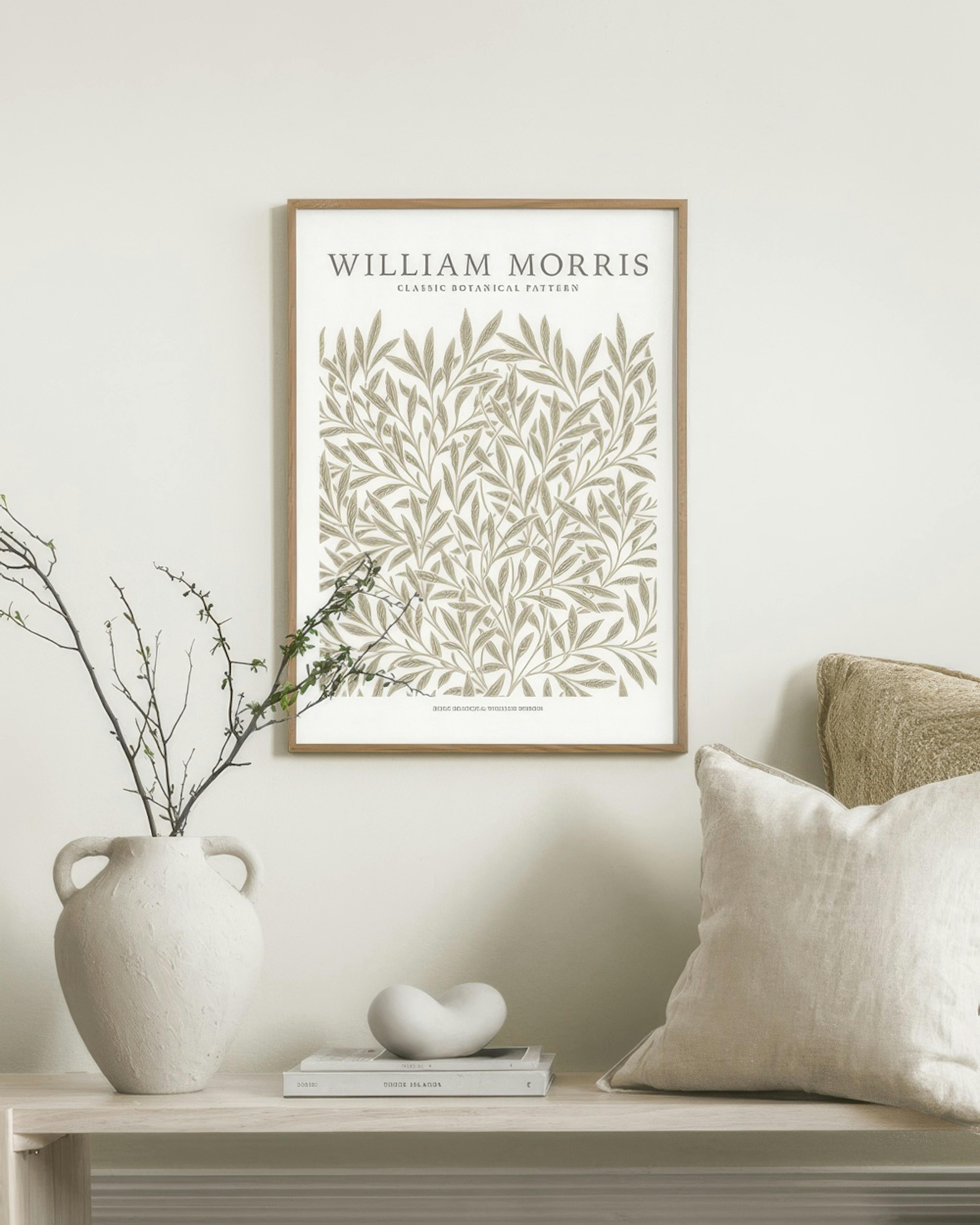 William Morris - Beige Branch Poster