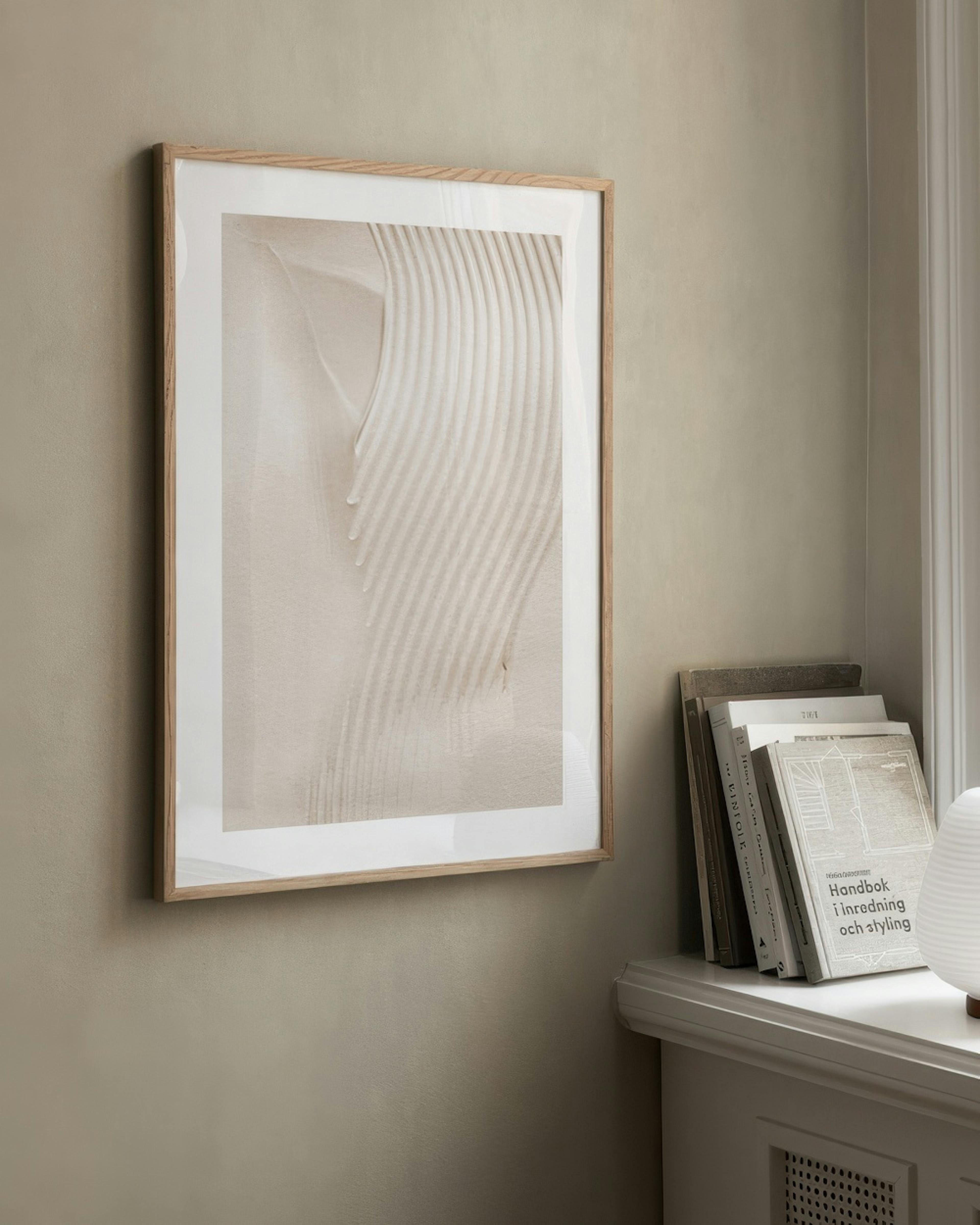 Beige Texture Poster