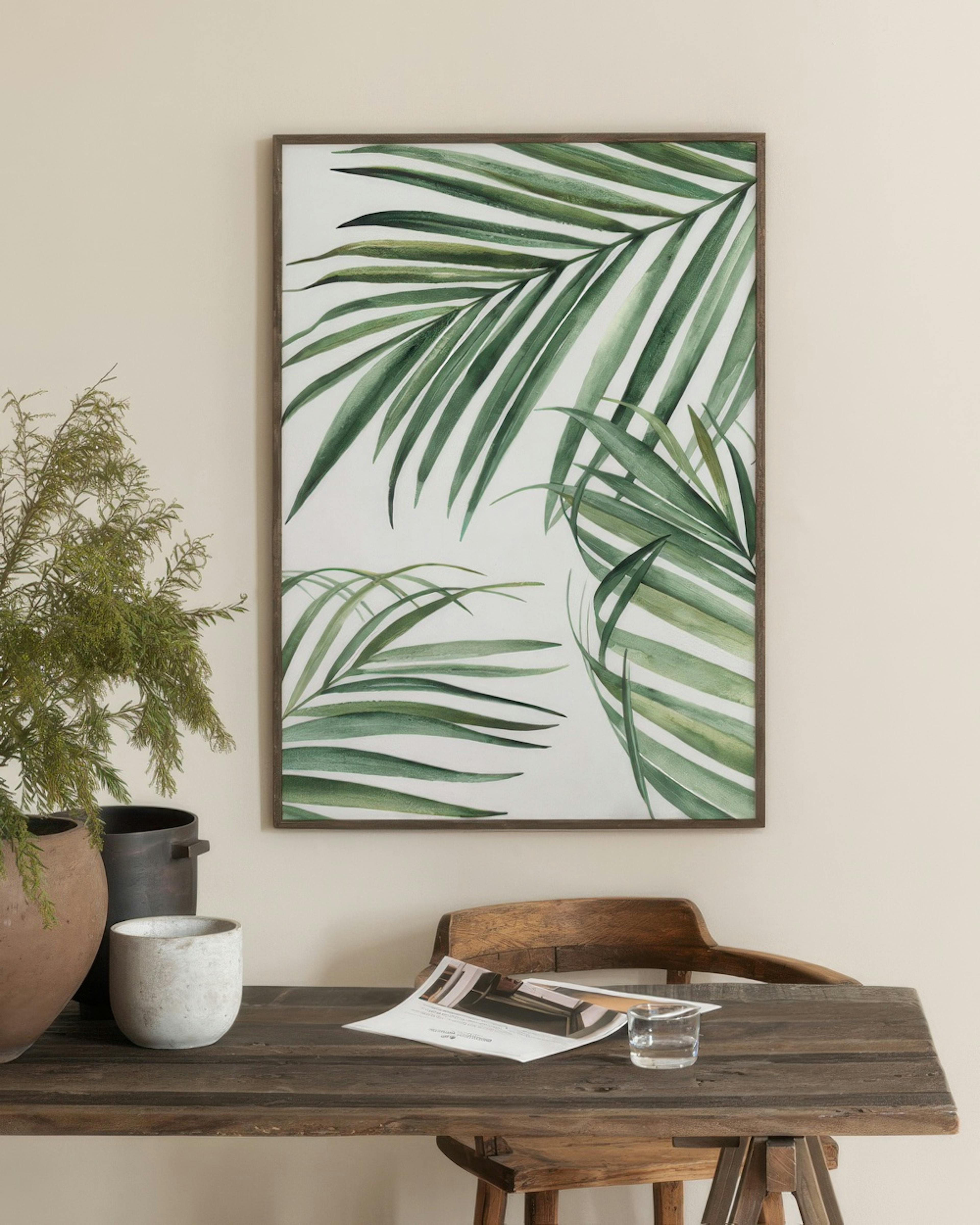 Painted Leaves Print