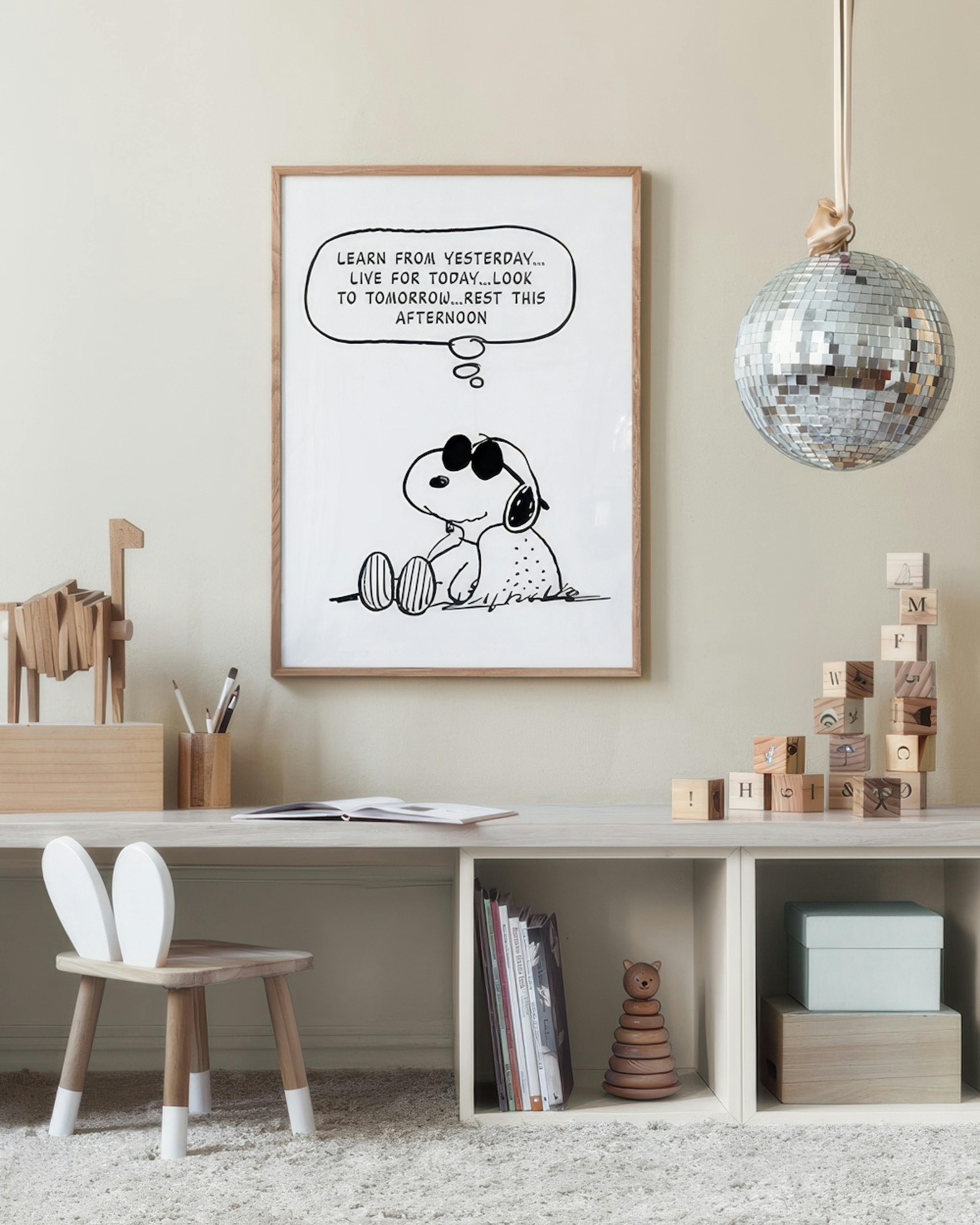 Joe Cool Resting Print