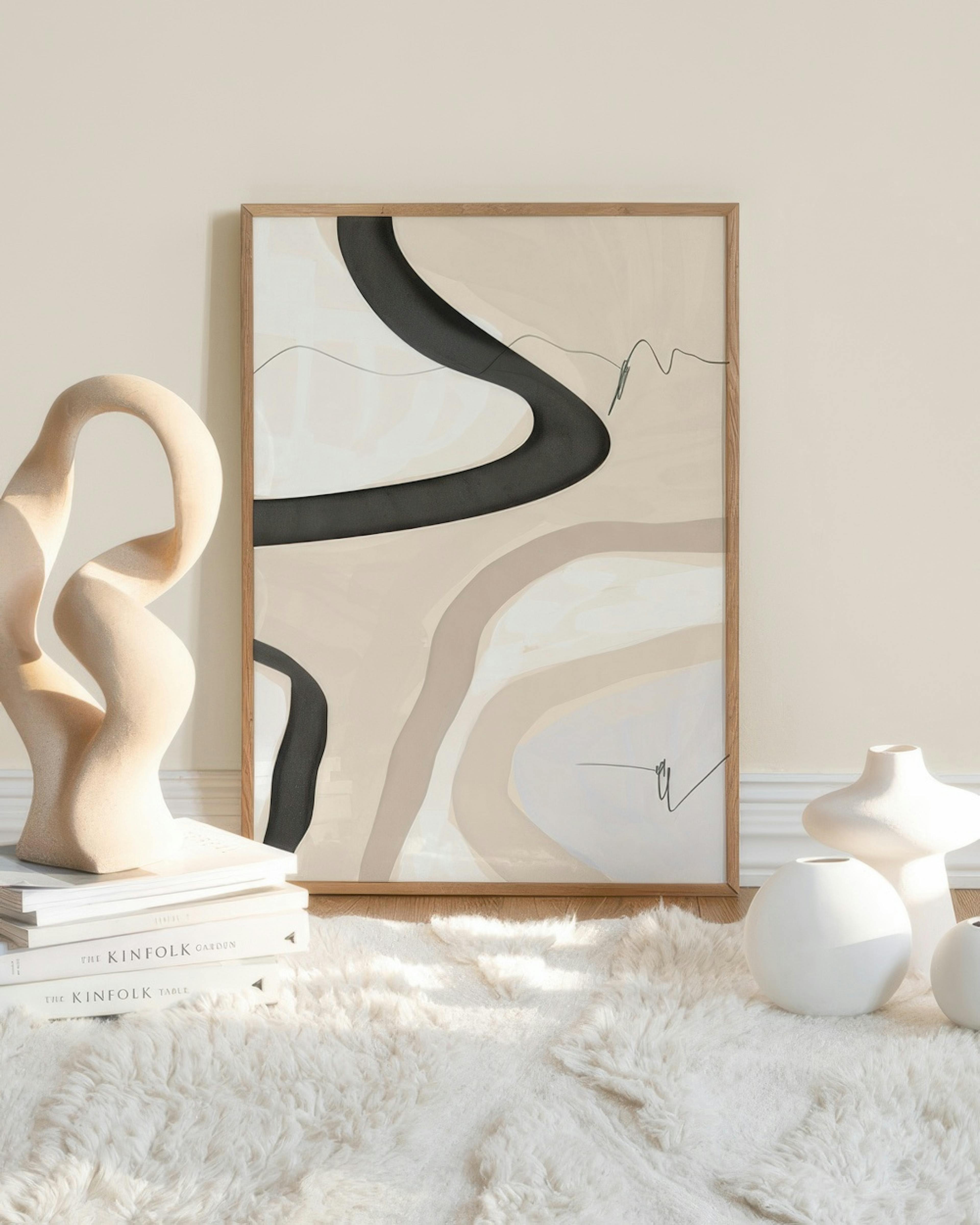 Abstract Shapes No2 Print
