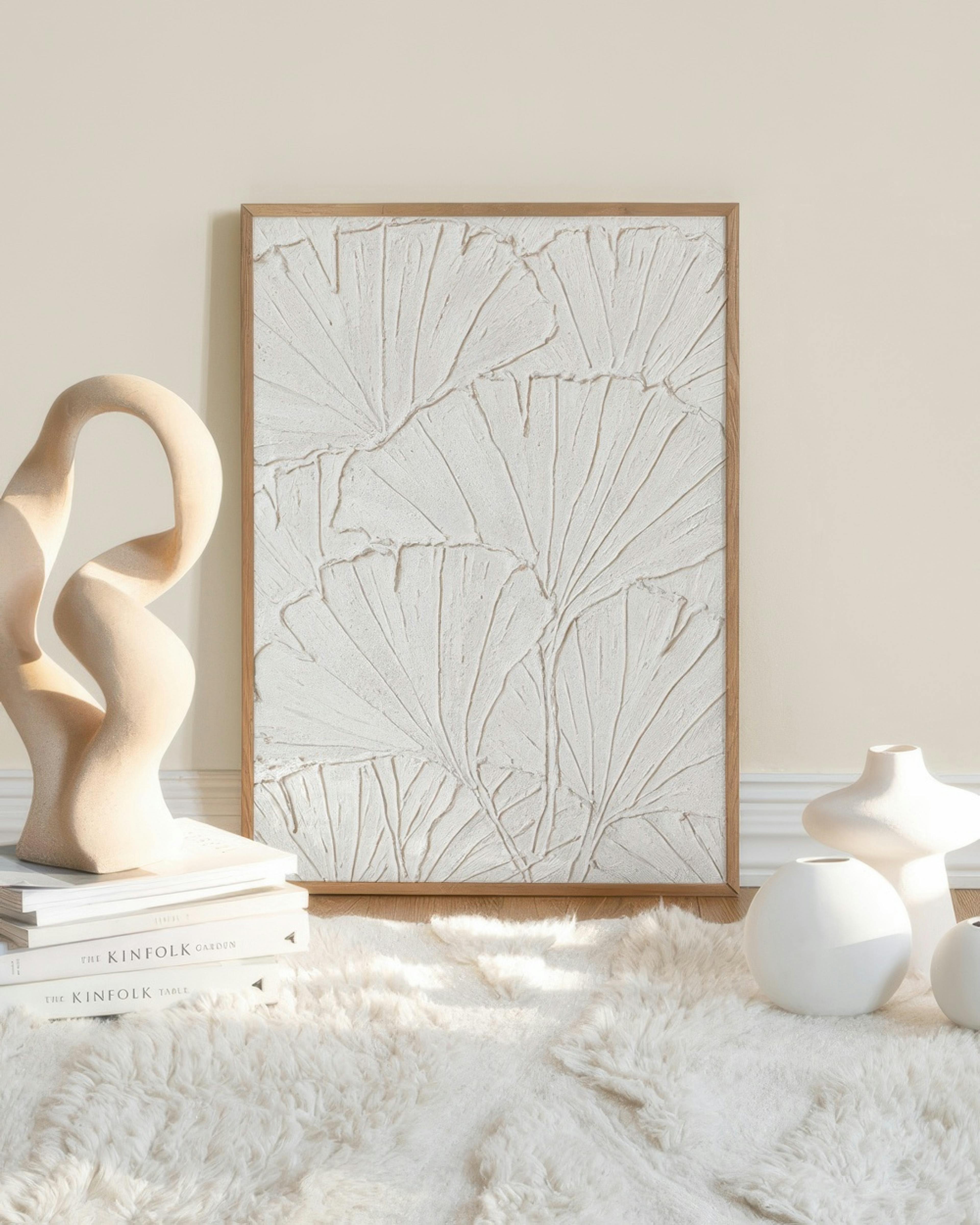 Ginkgo Texture Print