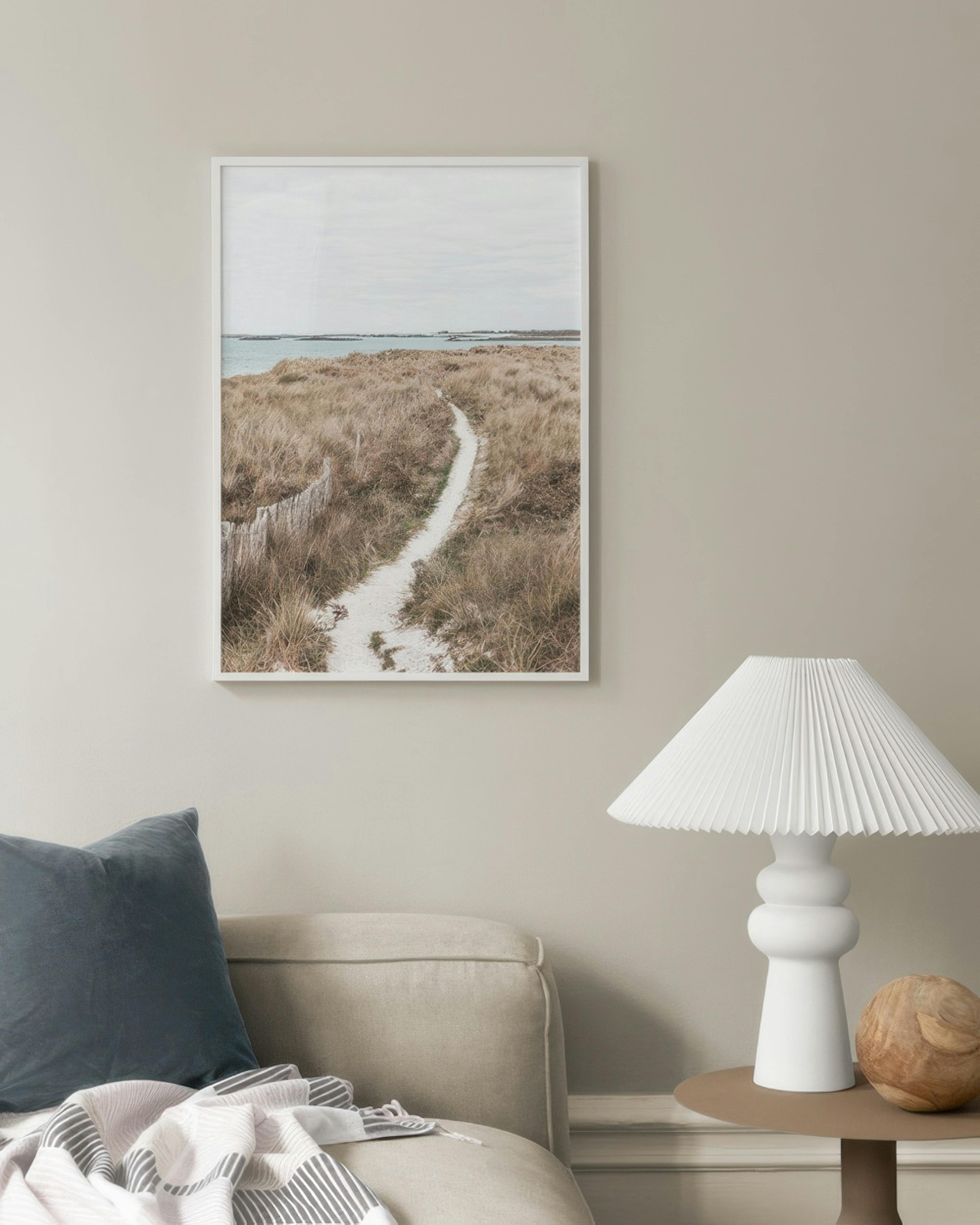 Pathway to the Sea Print
