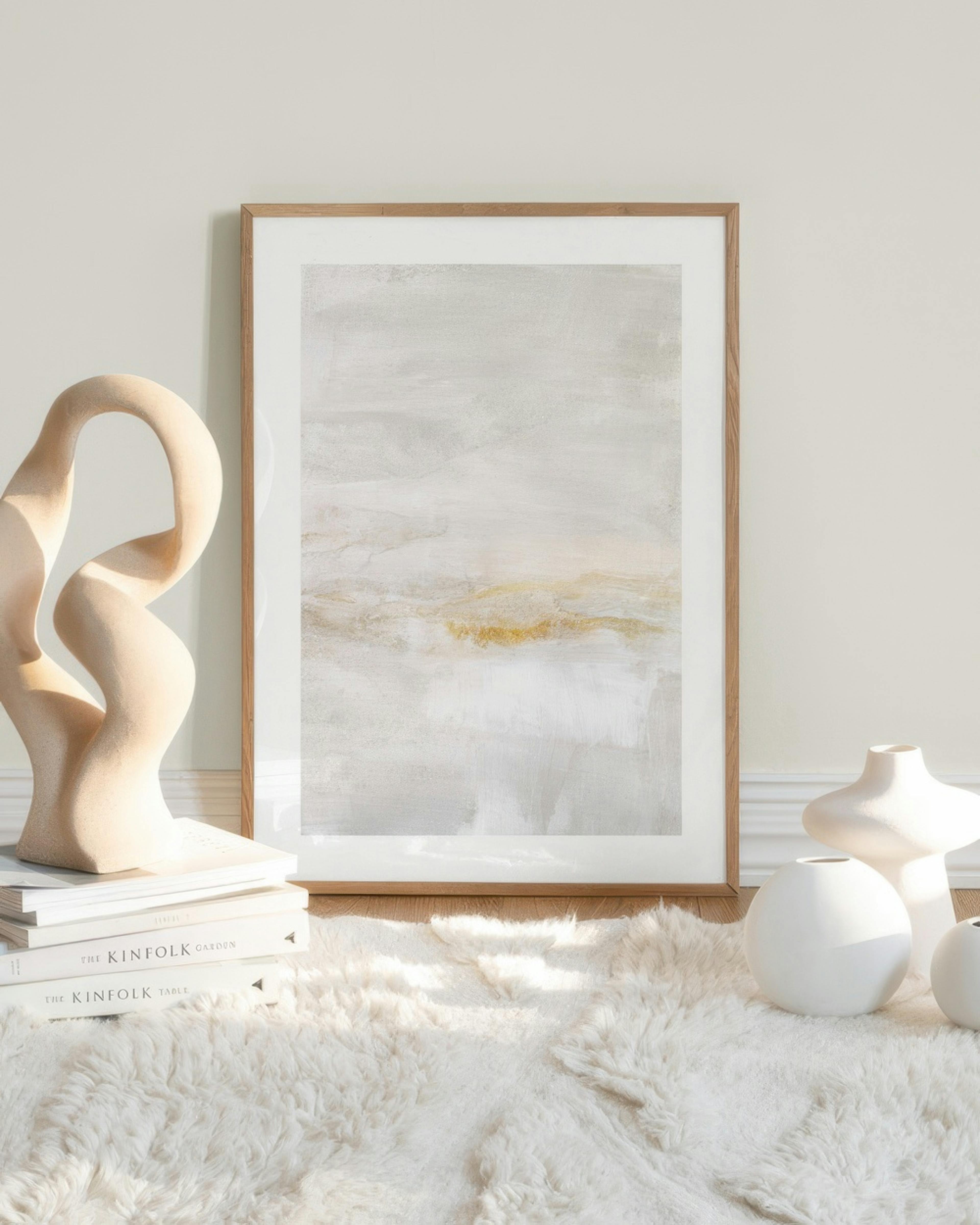 Abstract Scenery Painting No2 Poster
