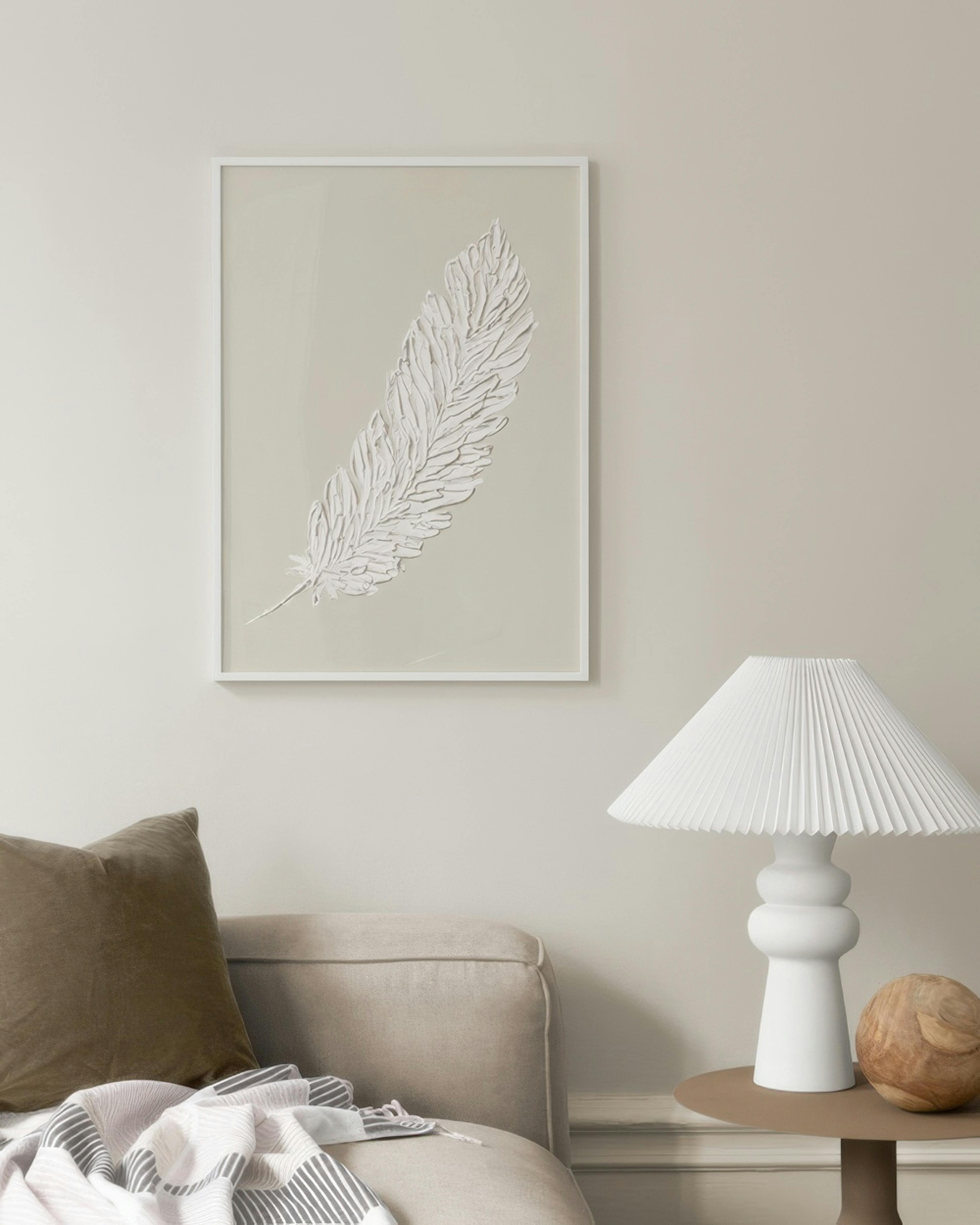 Feather Texture Print