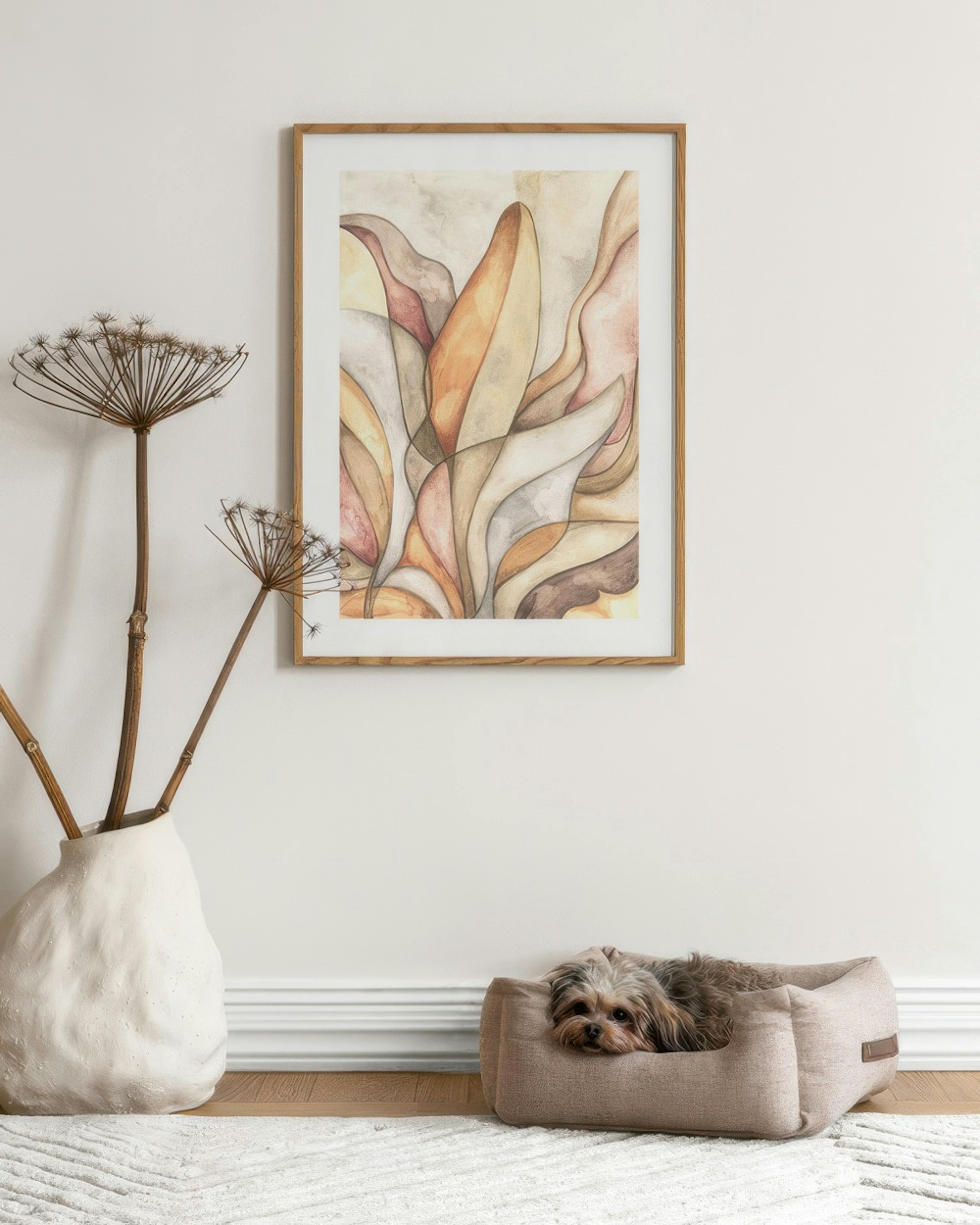 Botanical Shapes No2 Poster