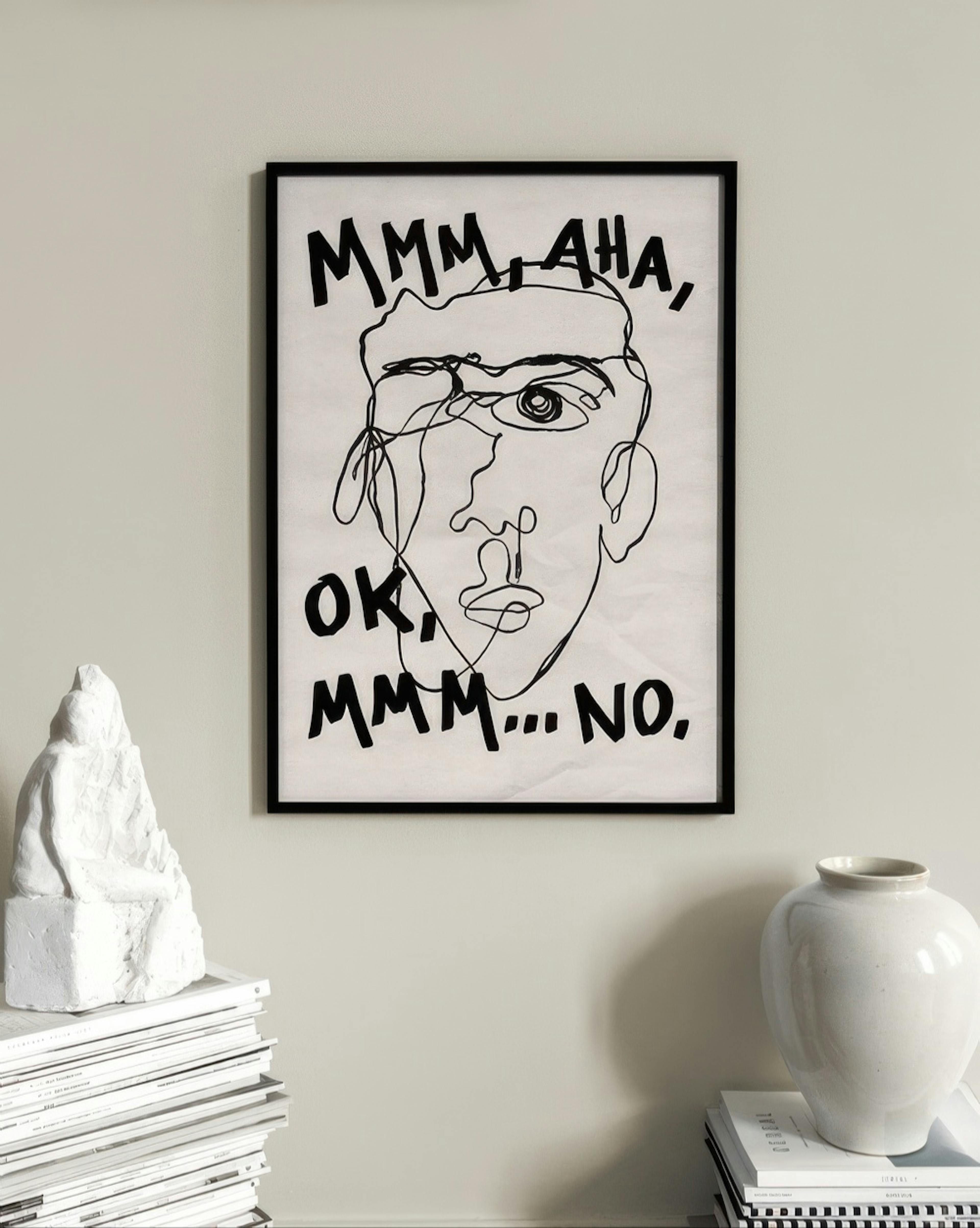 Portrait Sketch No1 Print