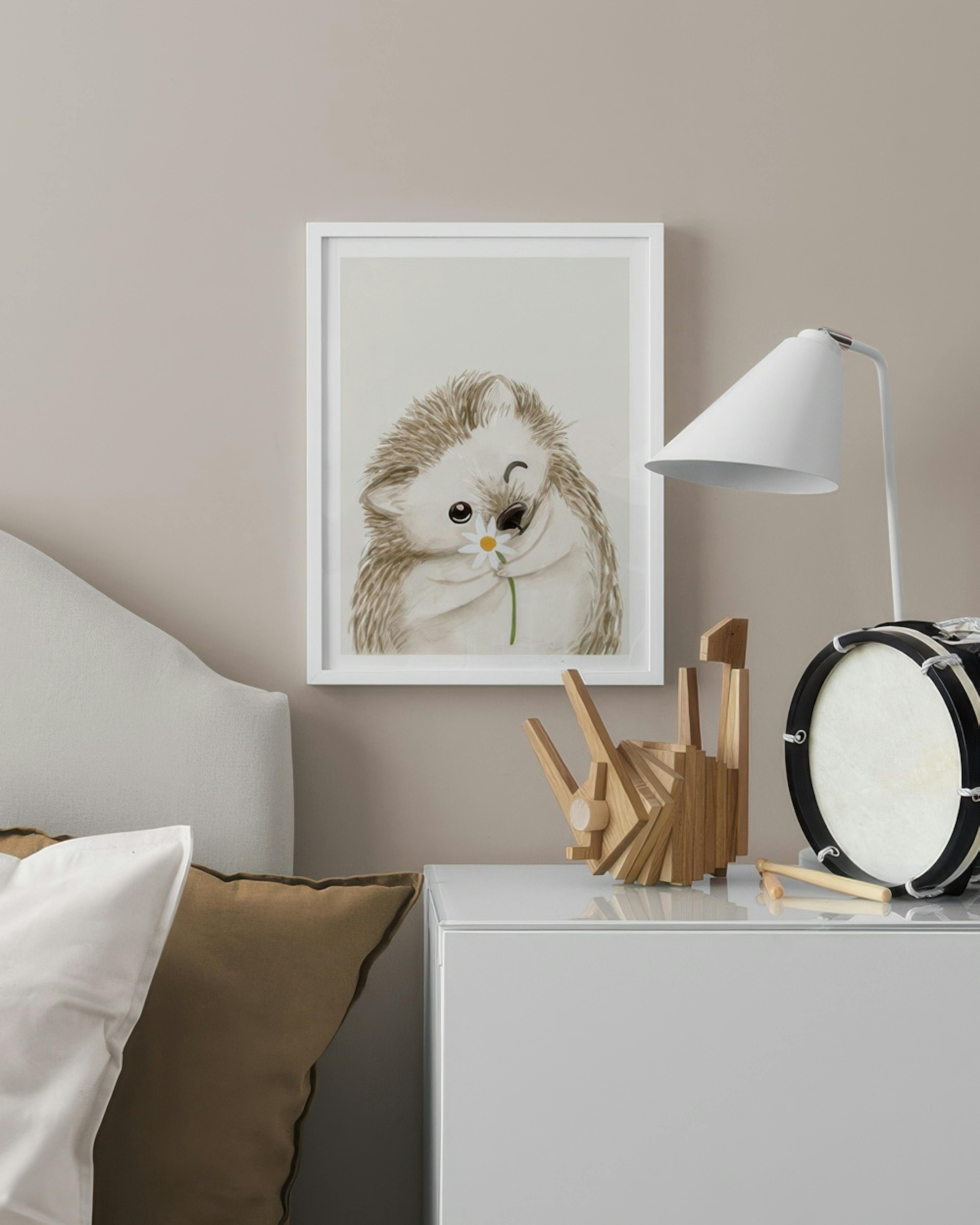 Cute Hedgehog Poster