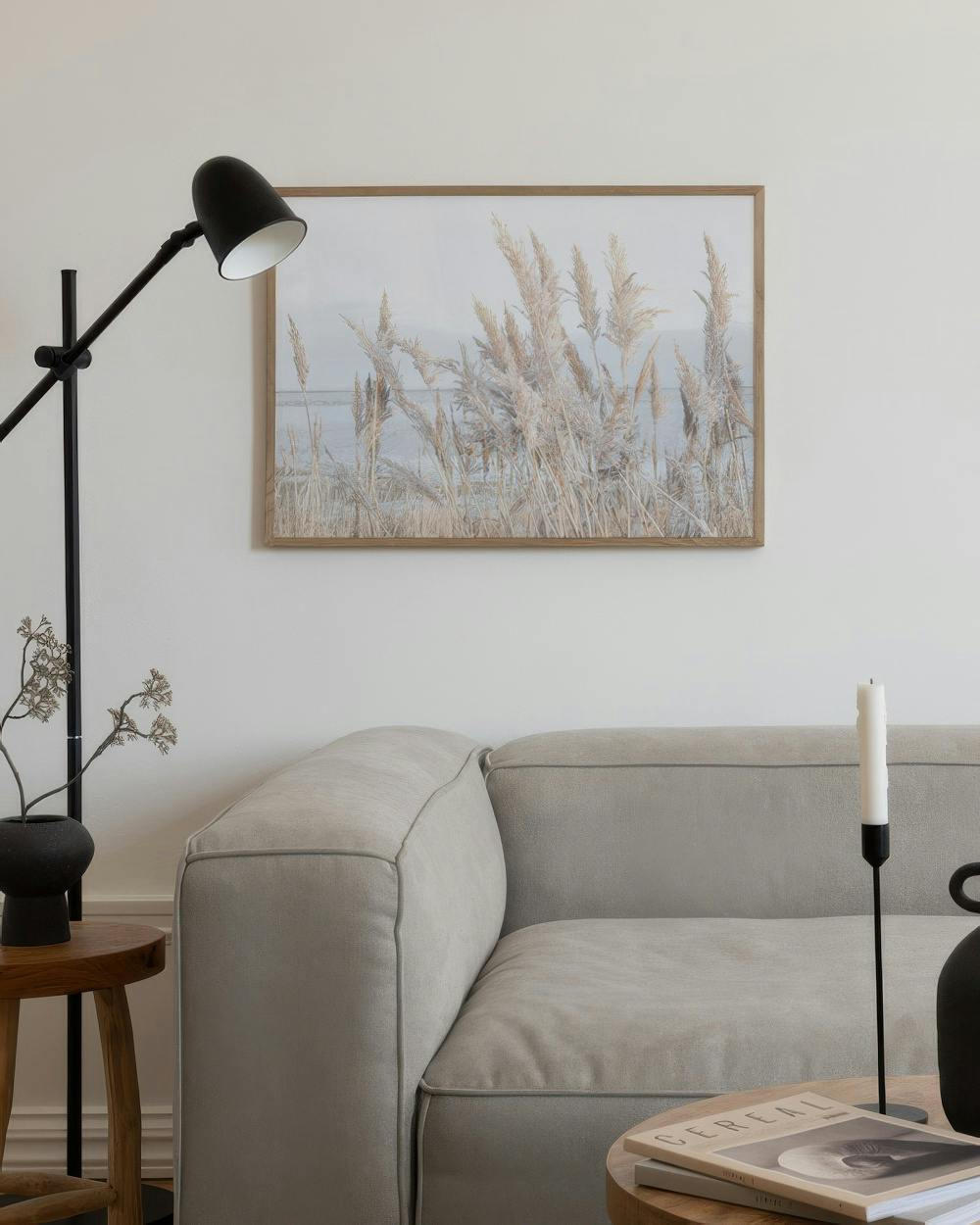 Reeds by the Sea Plakat