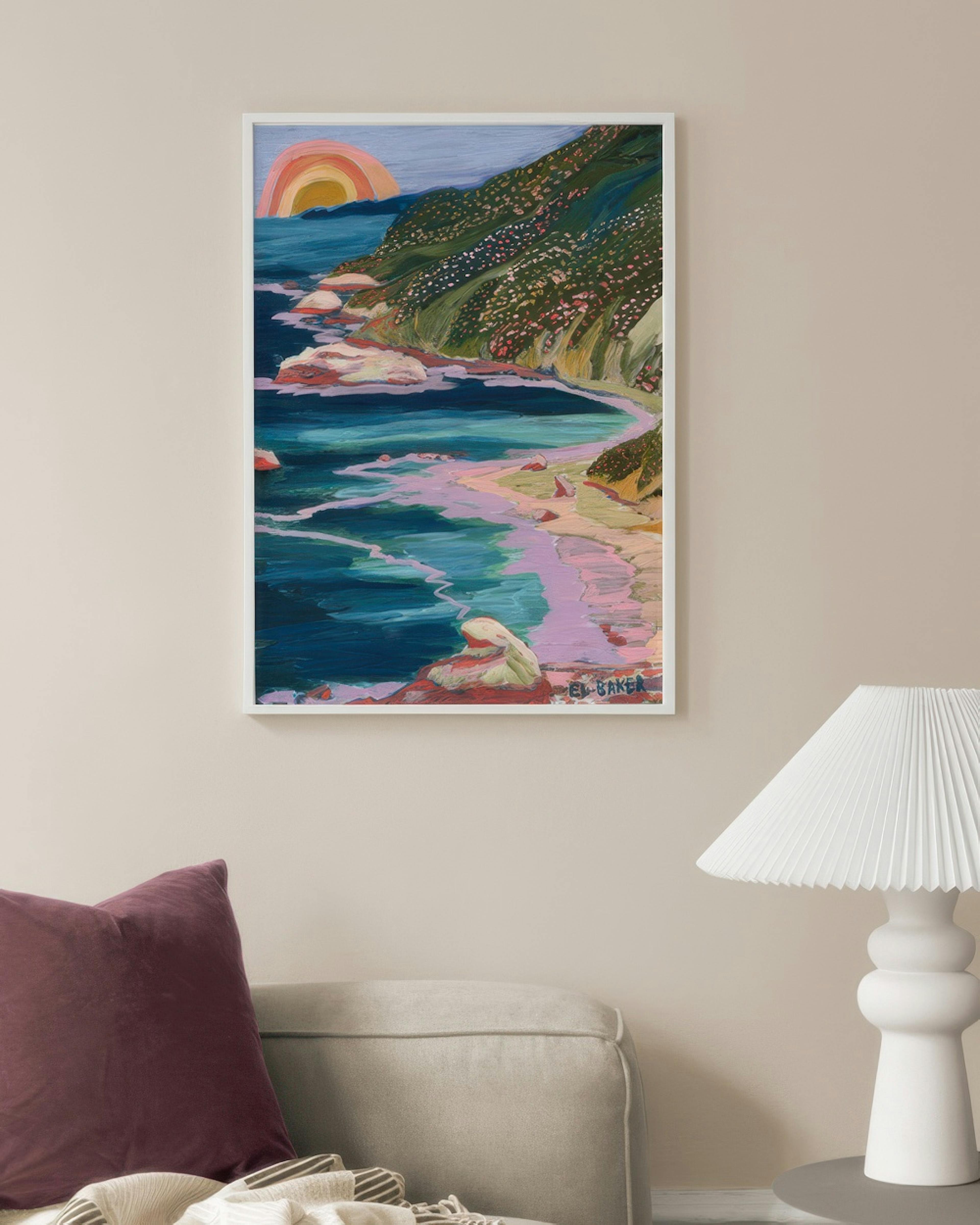 Eleanor Baker - Big Sur Postcard Print