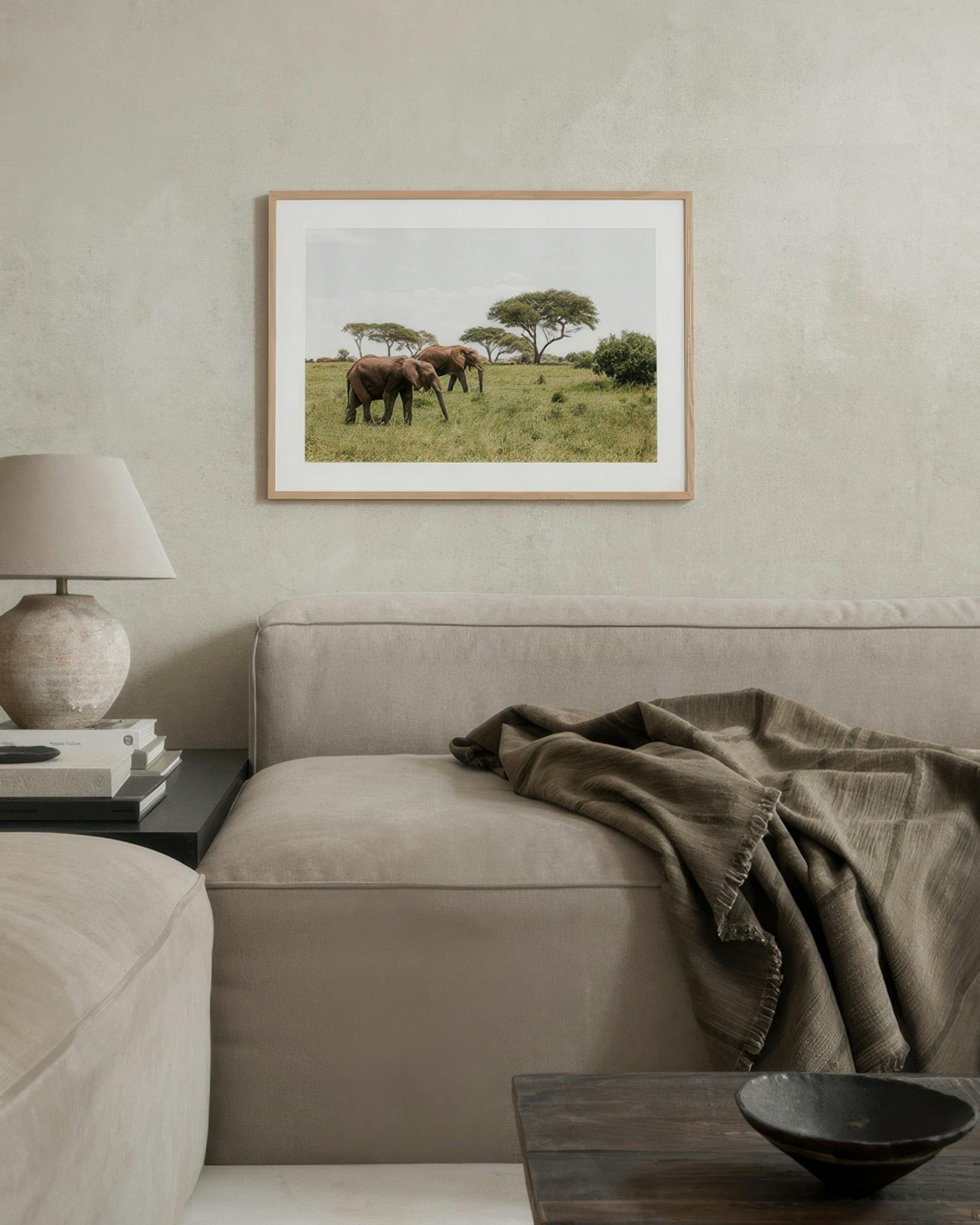 Elephants in the Wild​ Plakat