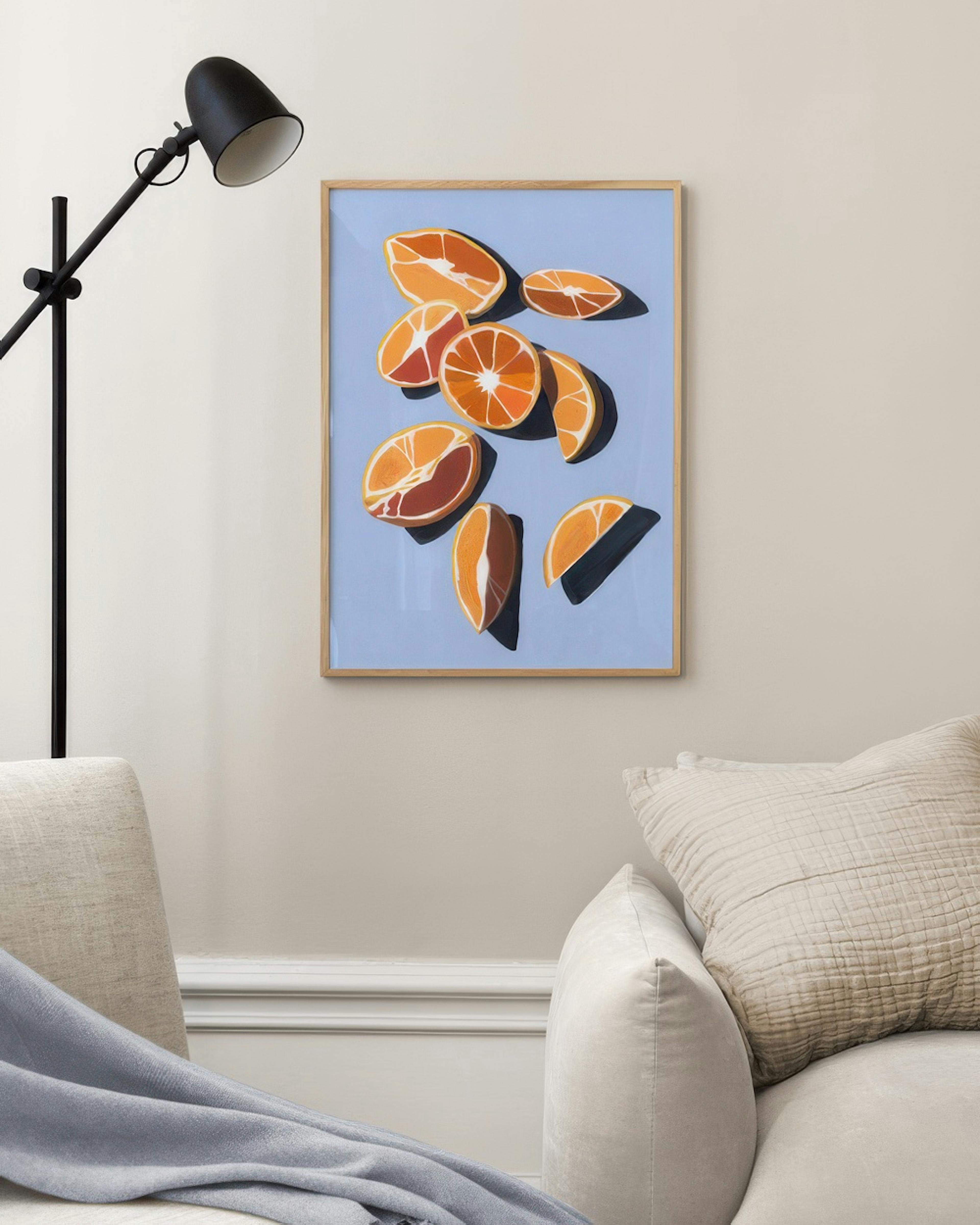 Oranges Art Print