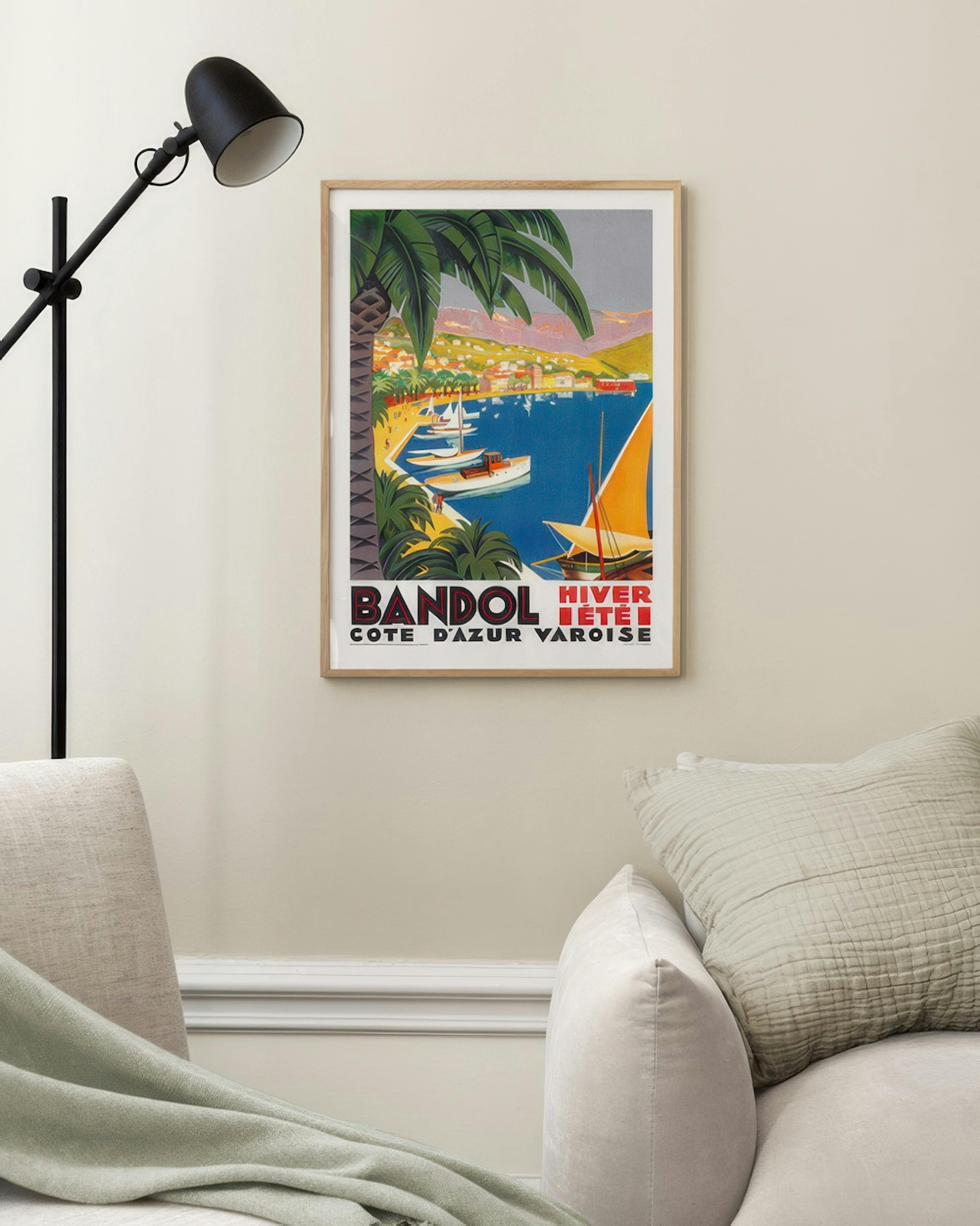 Bandol Vintage Poster