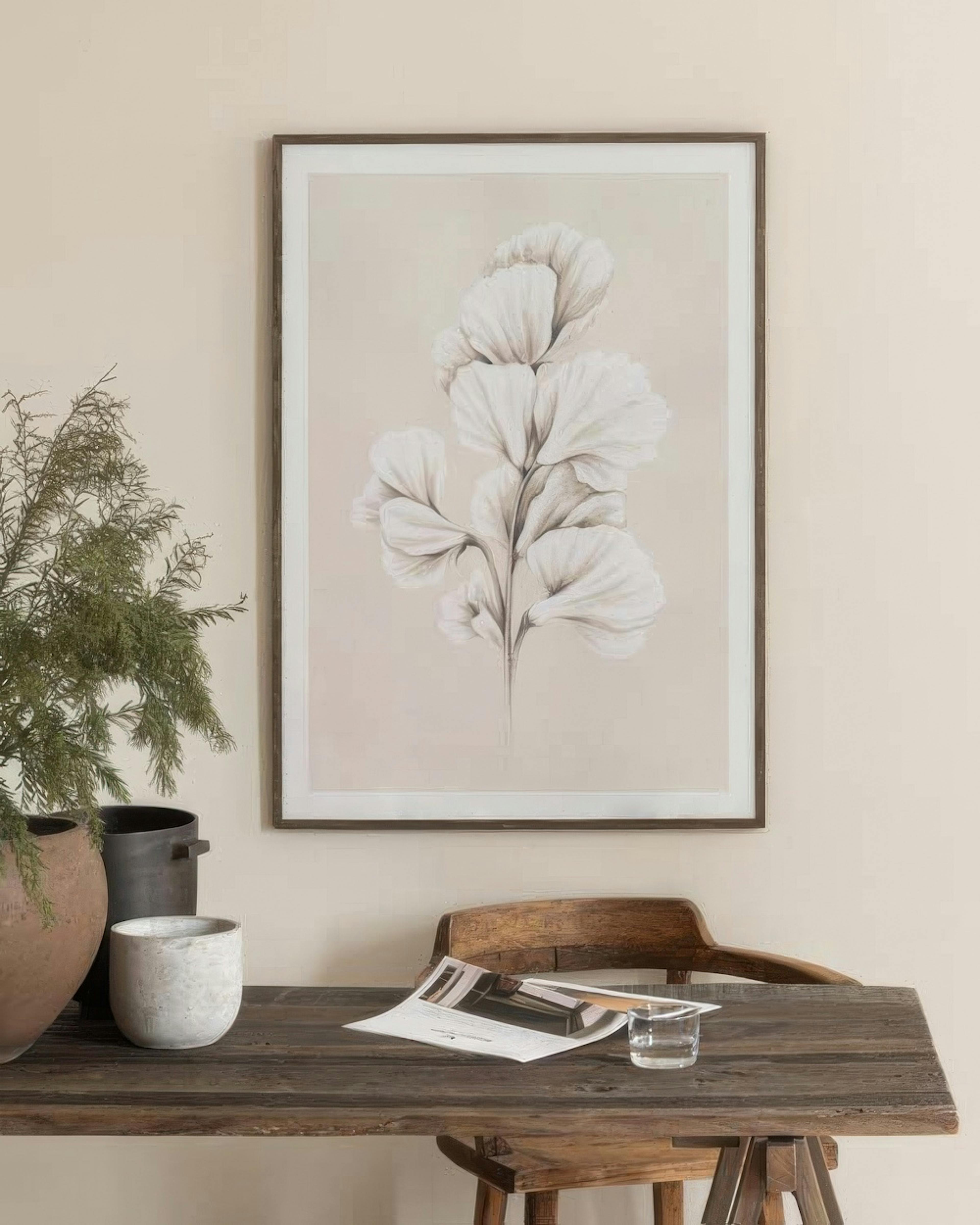Painted Sweet Pea Poster