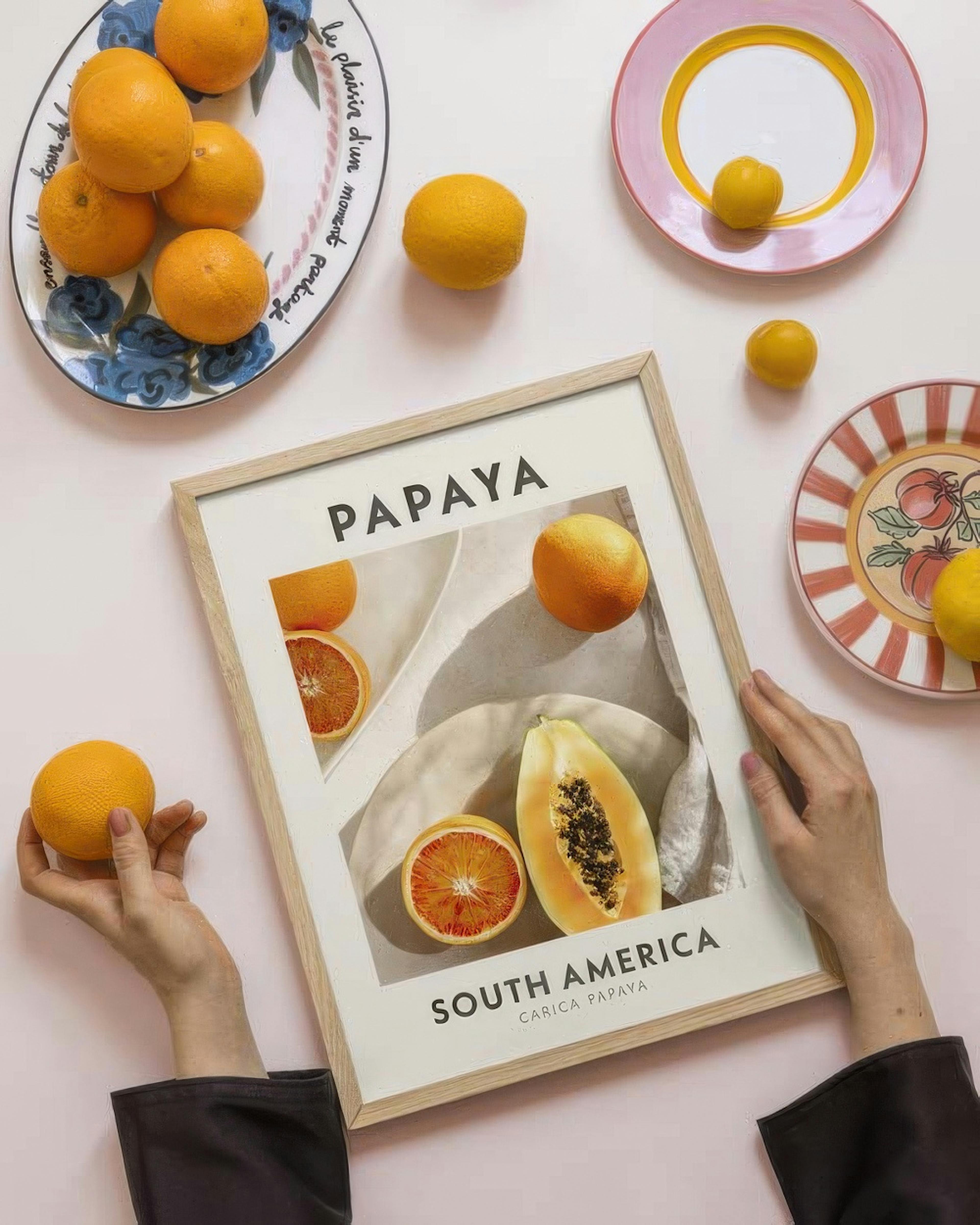 Papaya Print