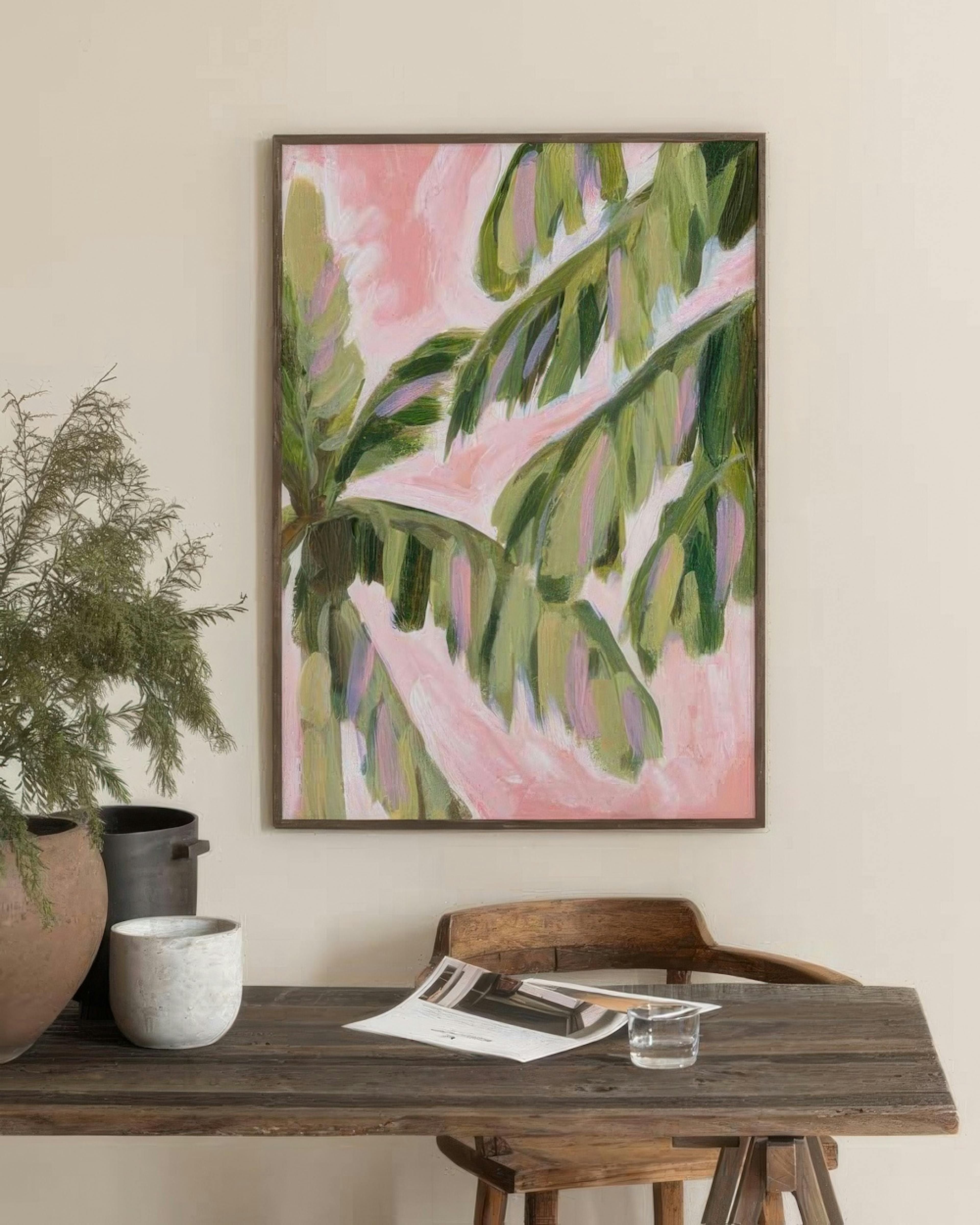 Swaying Palms Poster