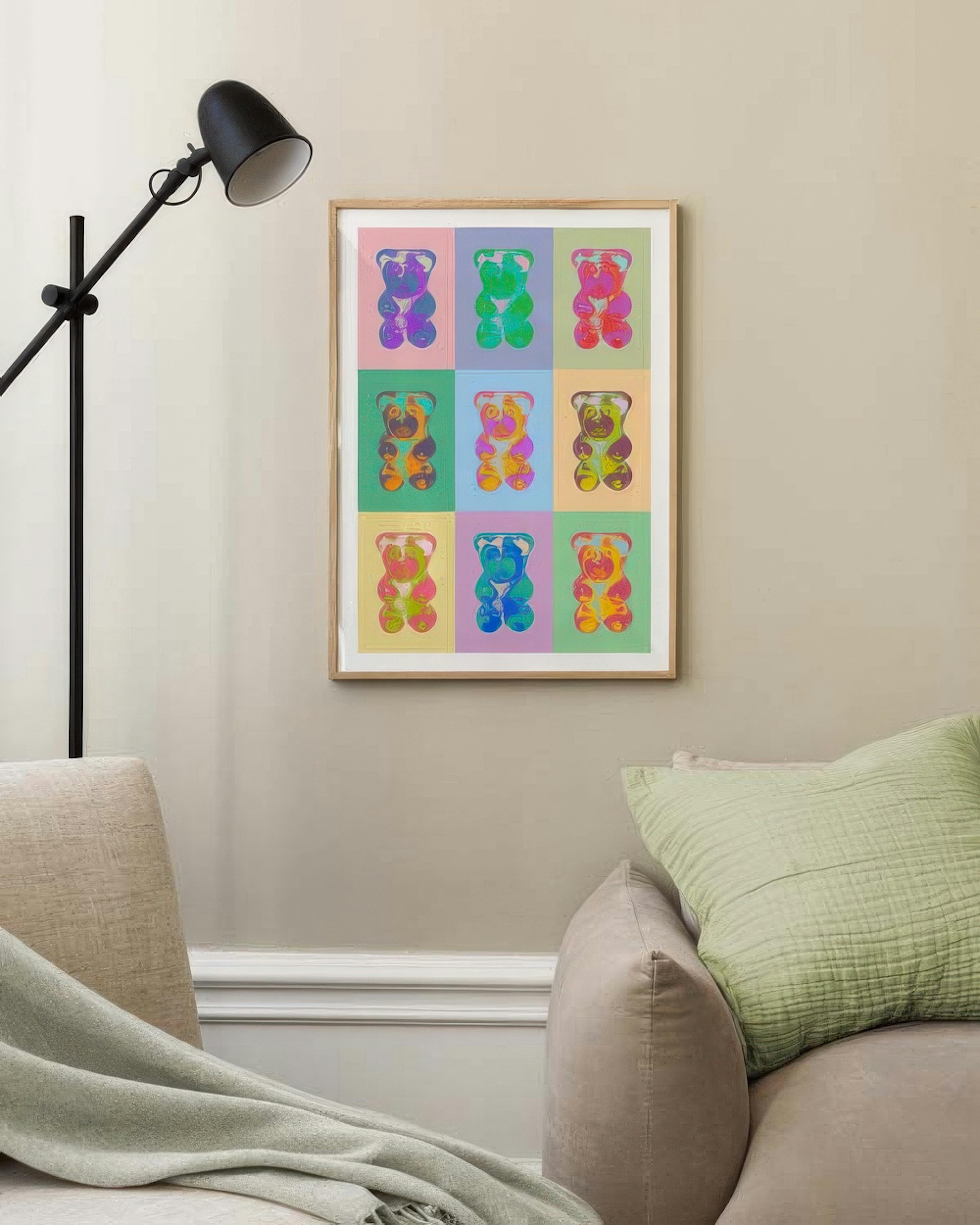 Pop Art Gummy Bear No2 Print
