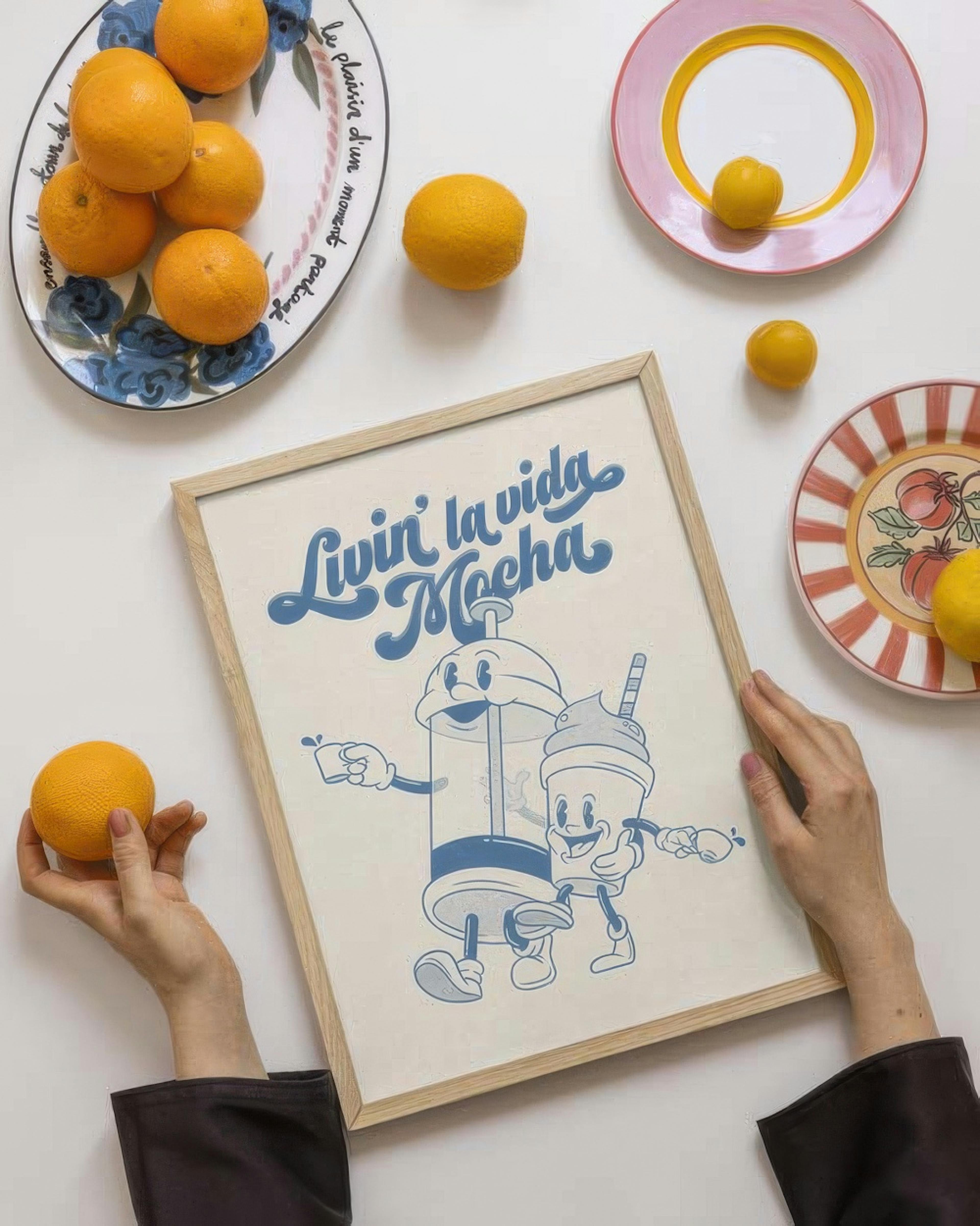 Livin' la Vida Mocha Poster
