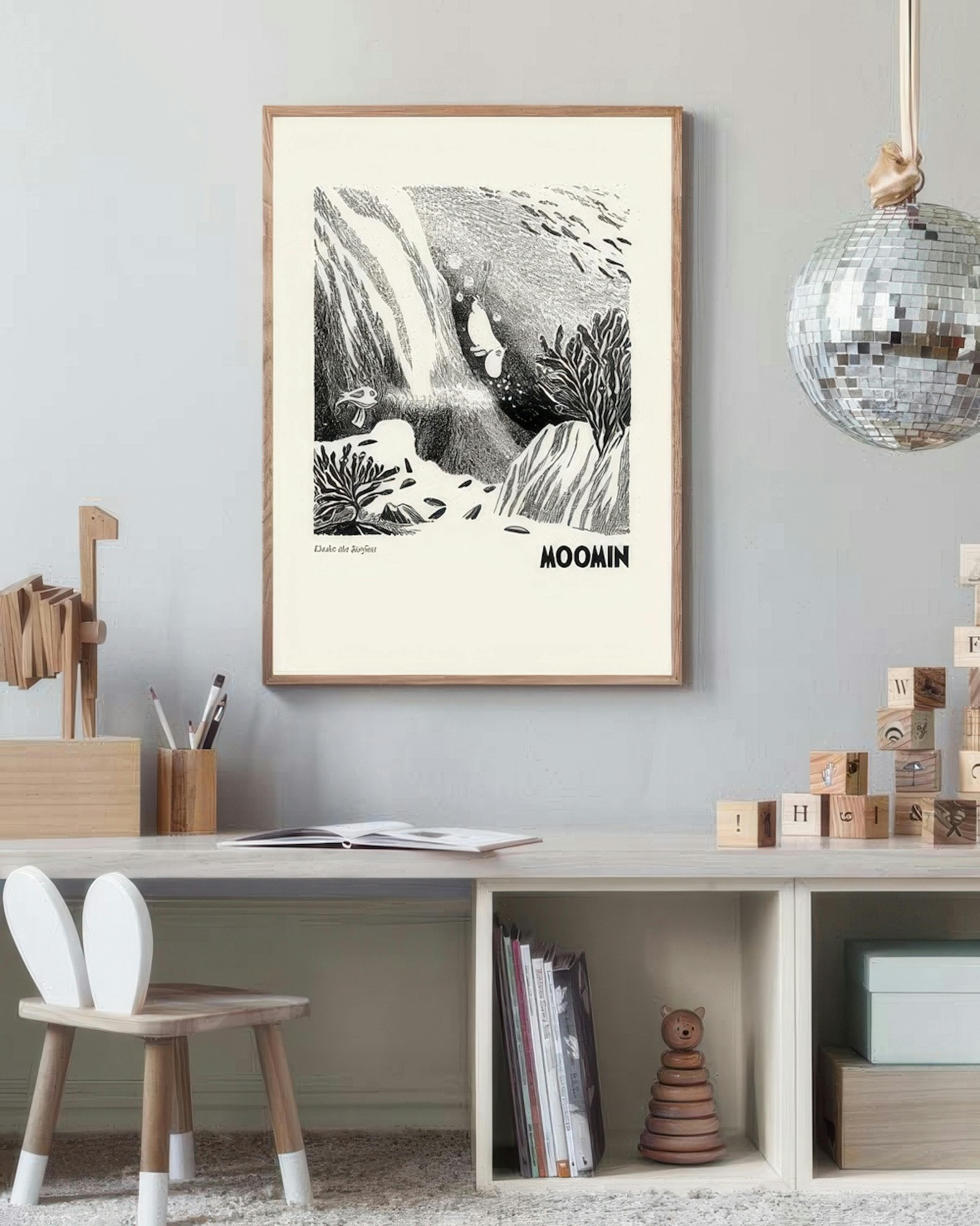 Moomin - Under the Surface Poster