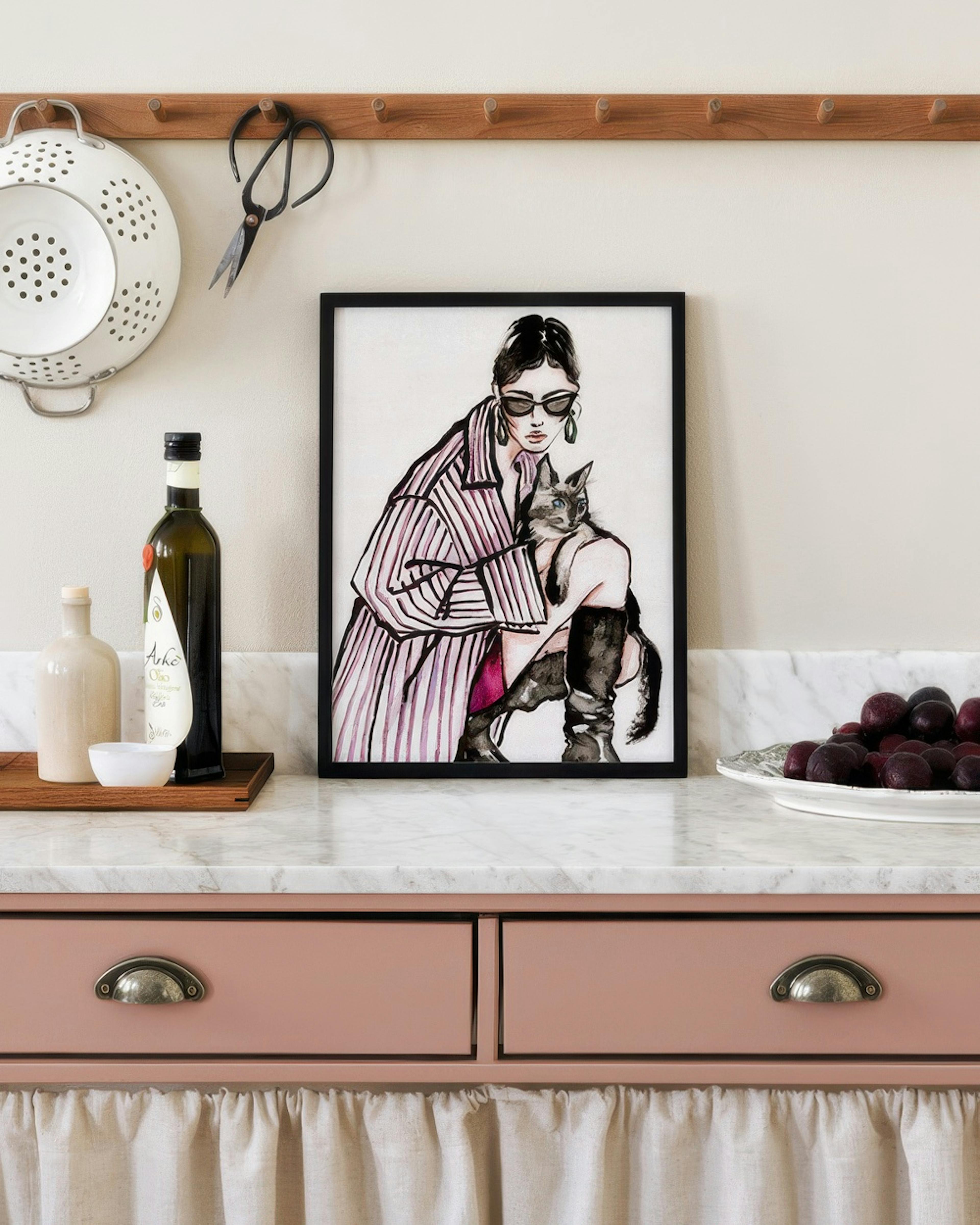 Cat Lady Print