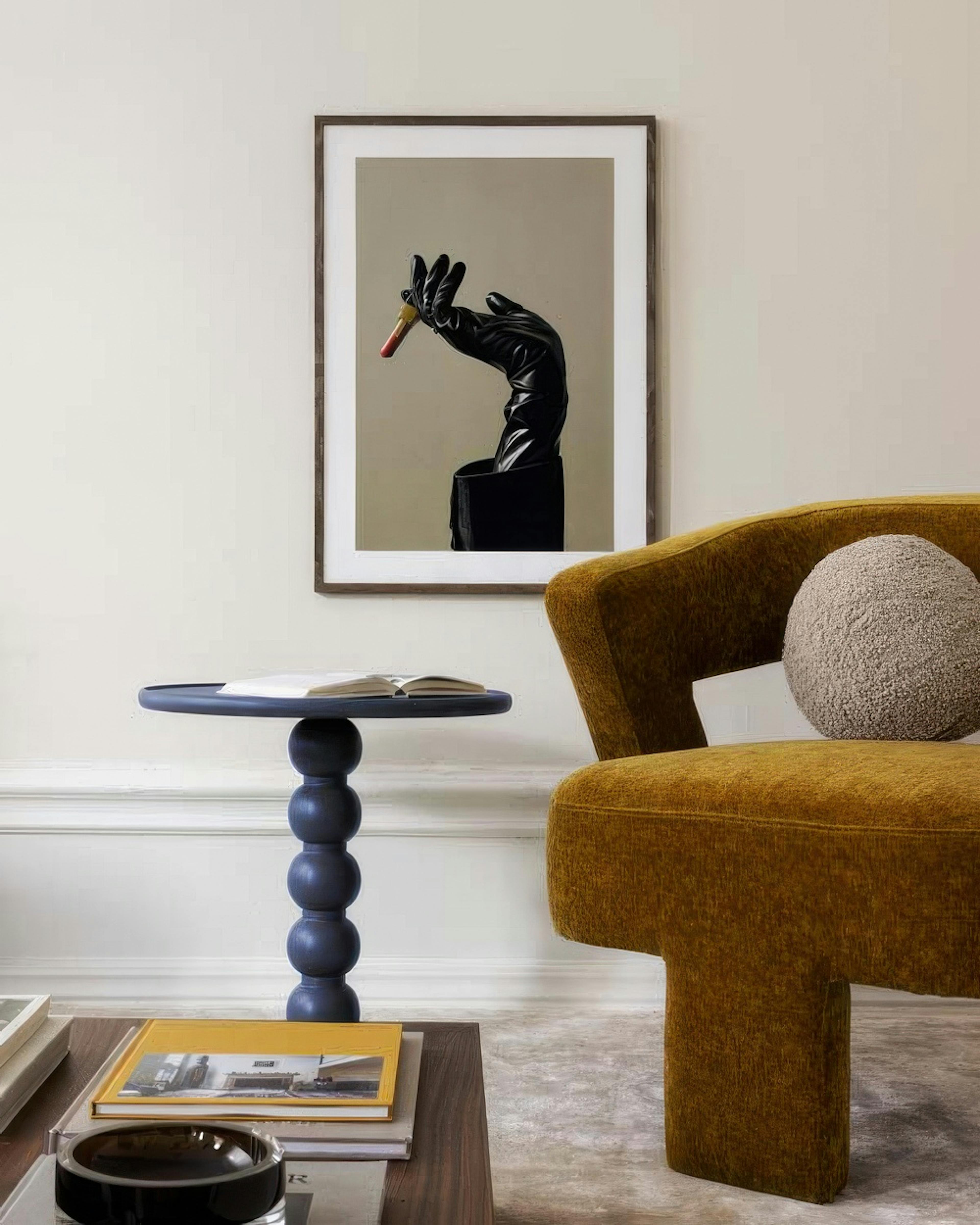 Lipstick and Leather Poster