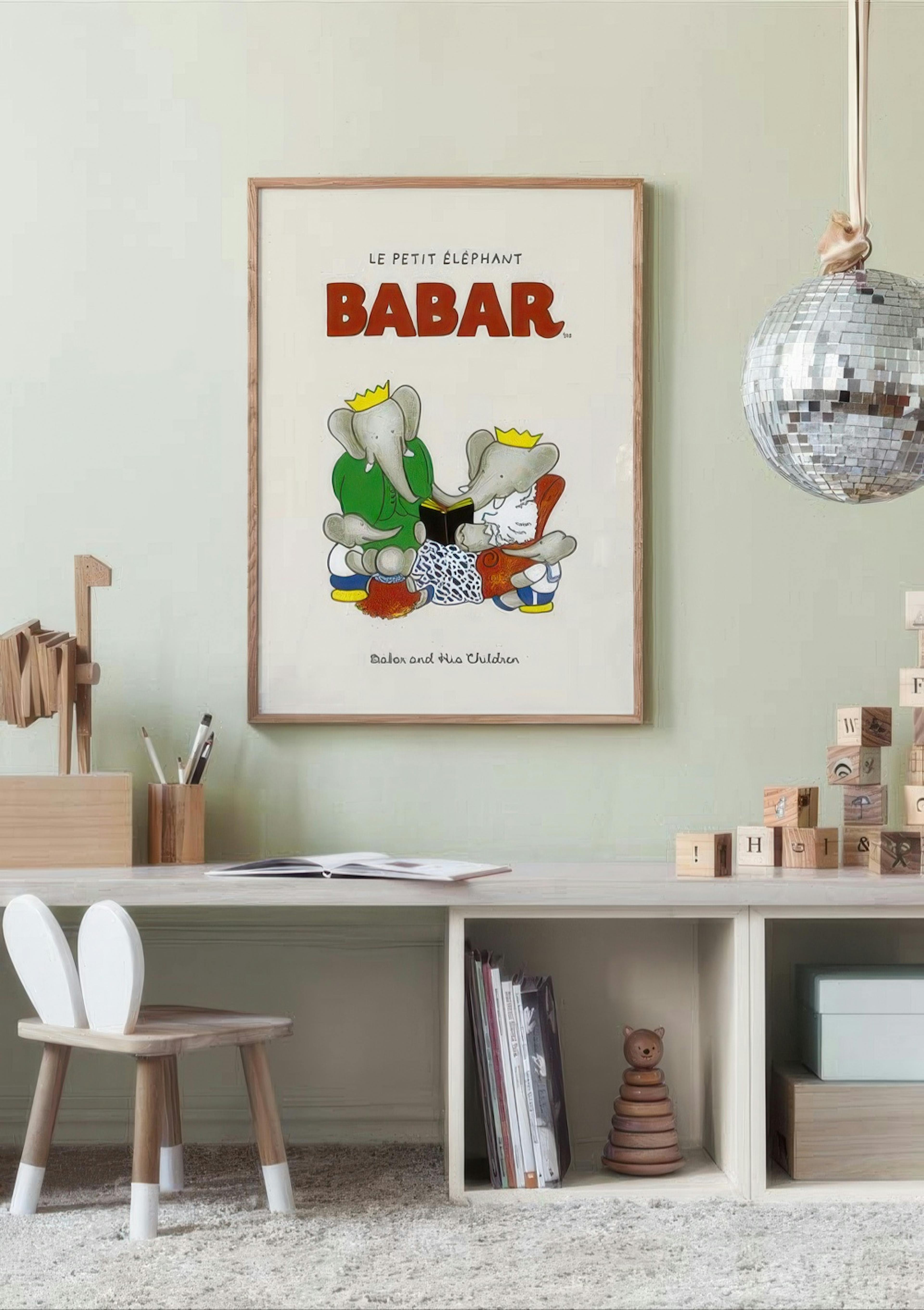 Babar - Babar and His Children Print