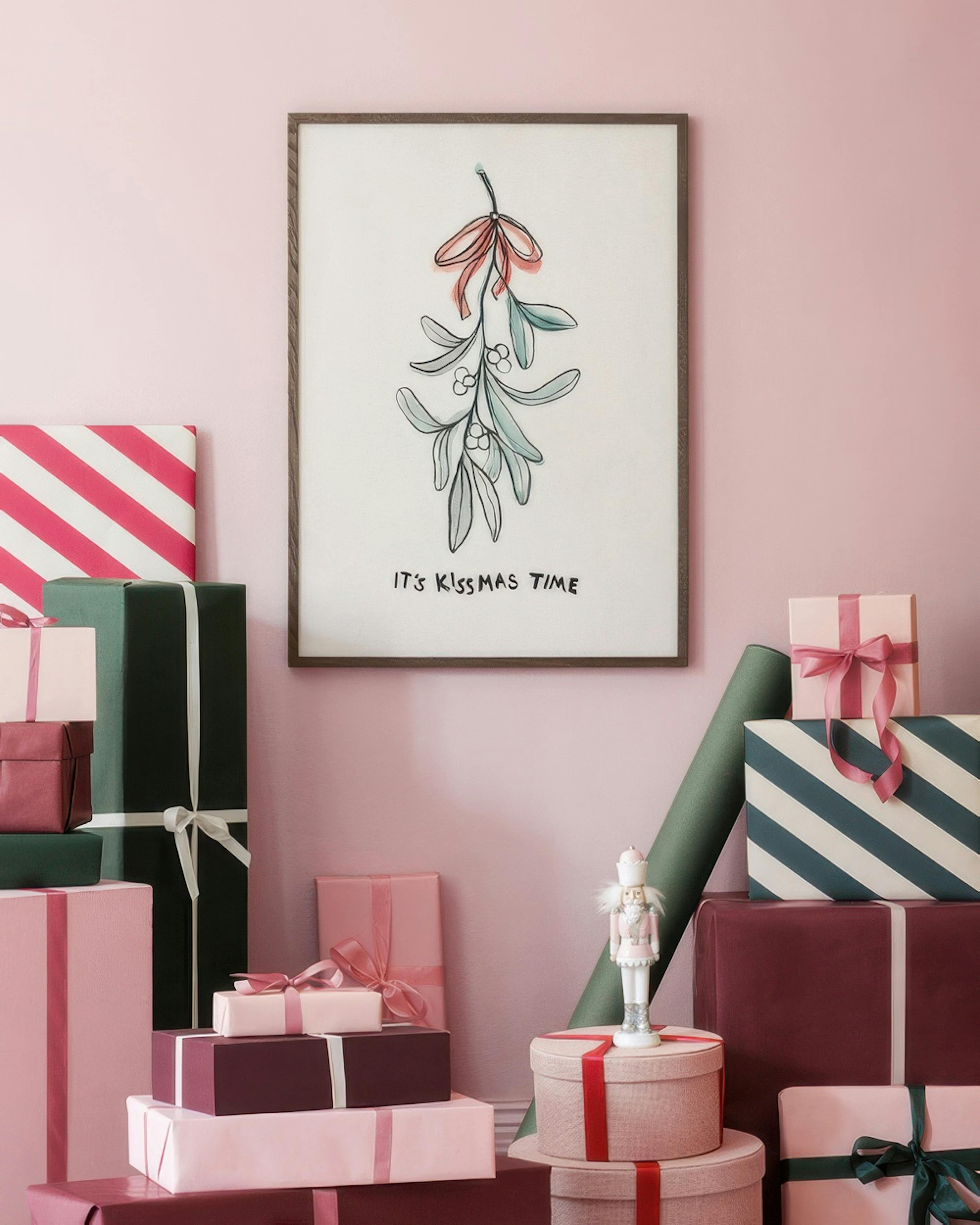 It's Kissmas Time Poster