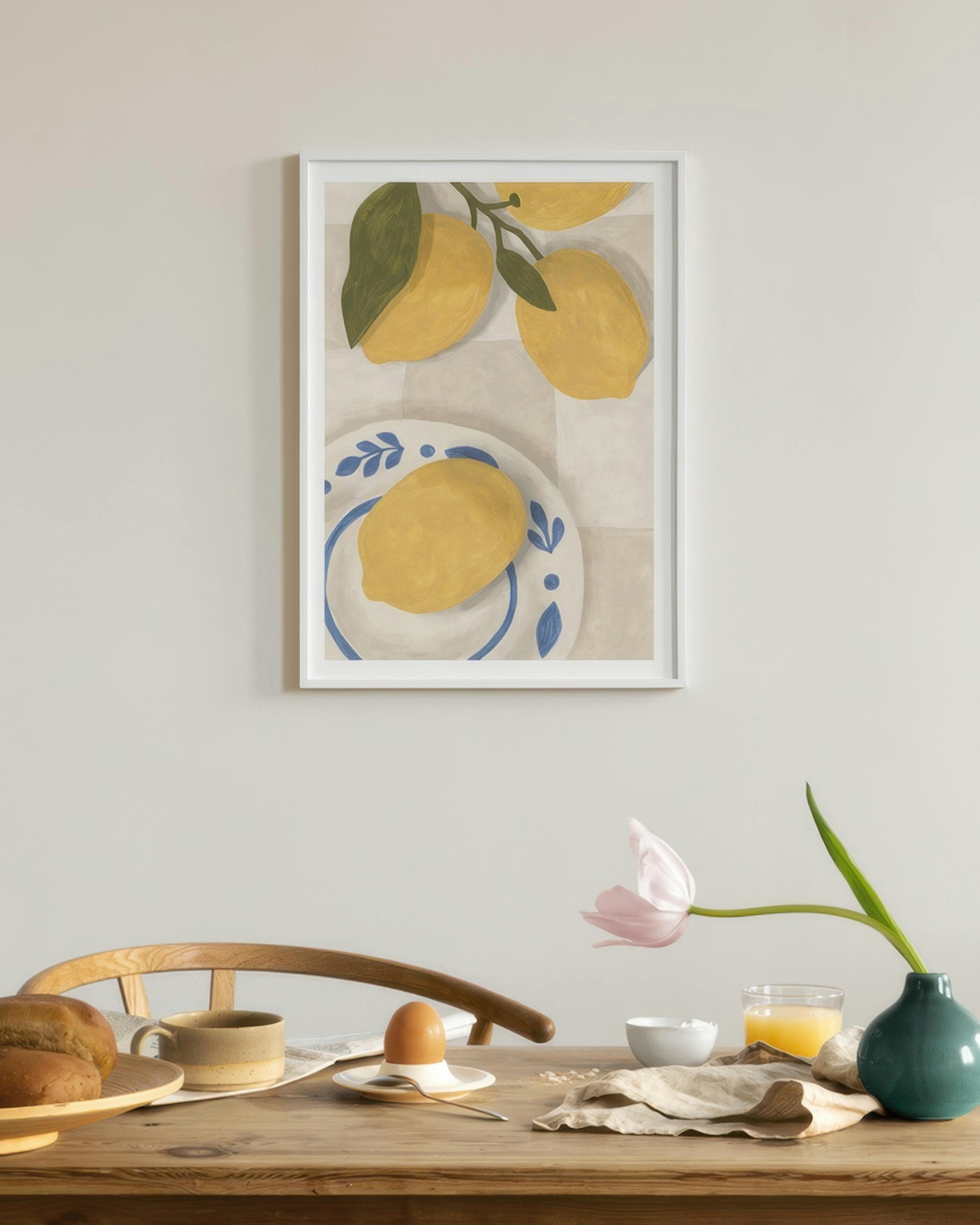 Refreshing Citrus Print