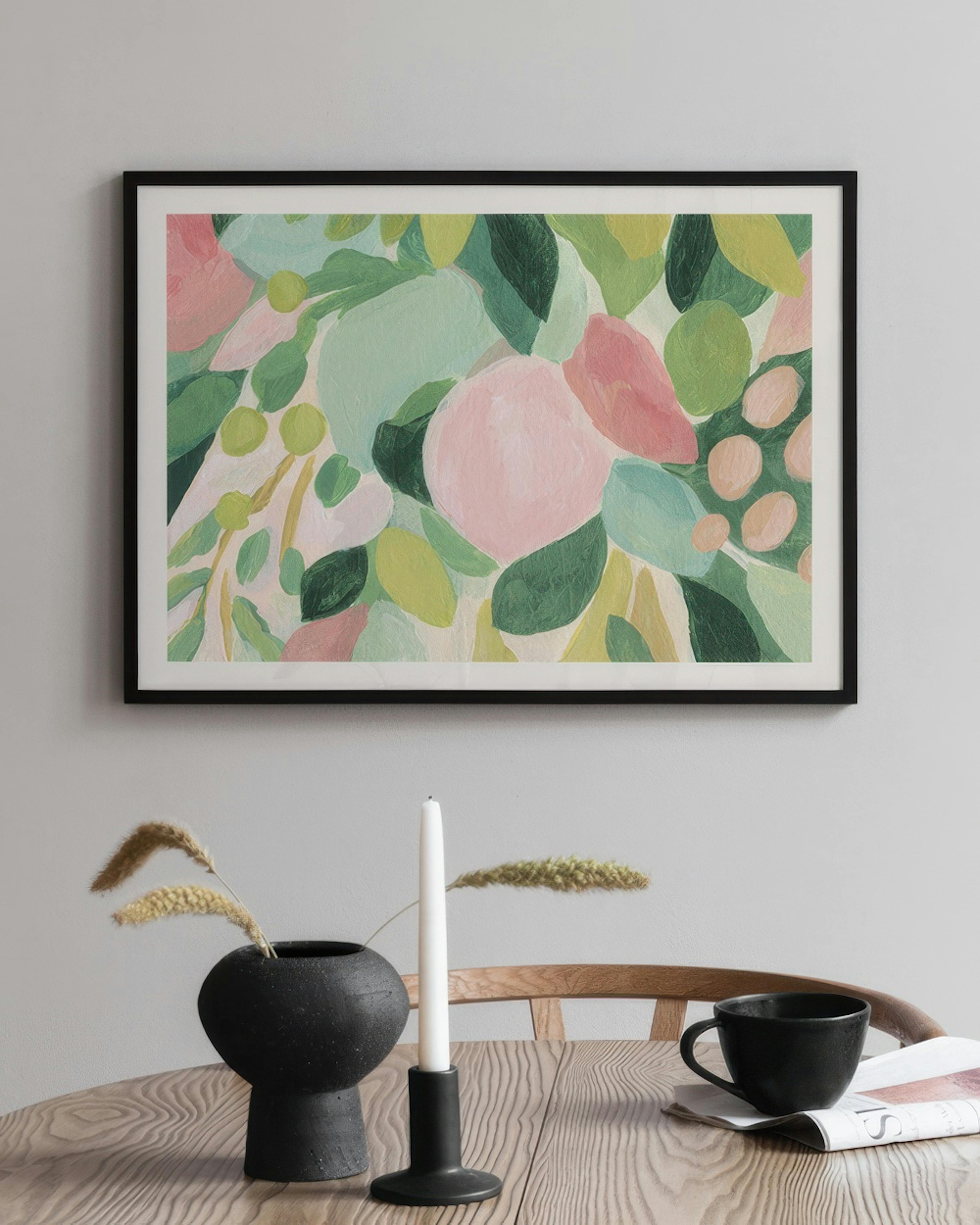 Acrylic Botanical Poster