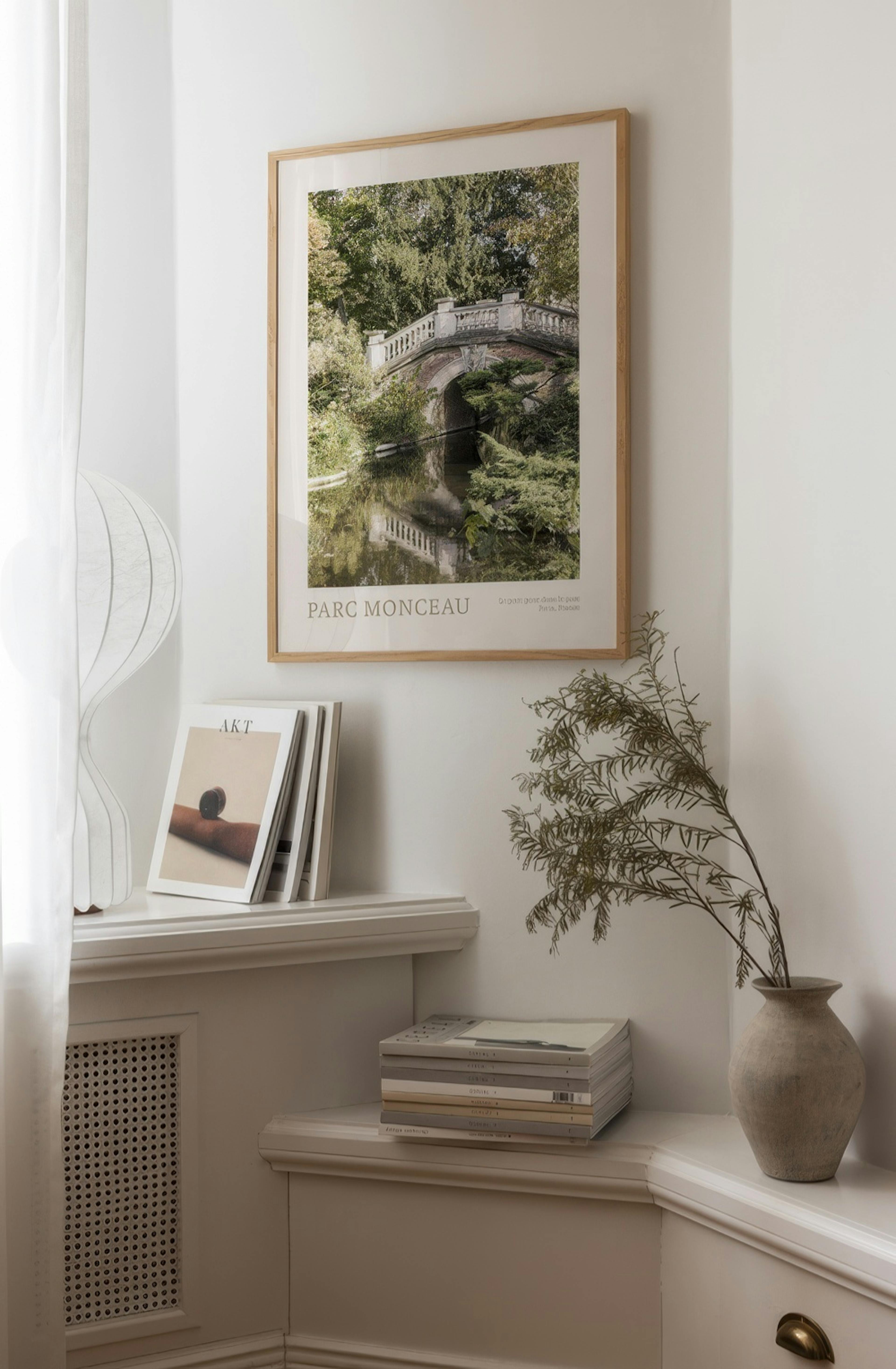 Parc Monceau Print