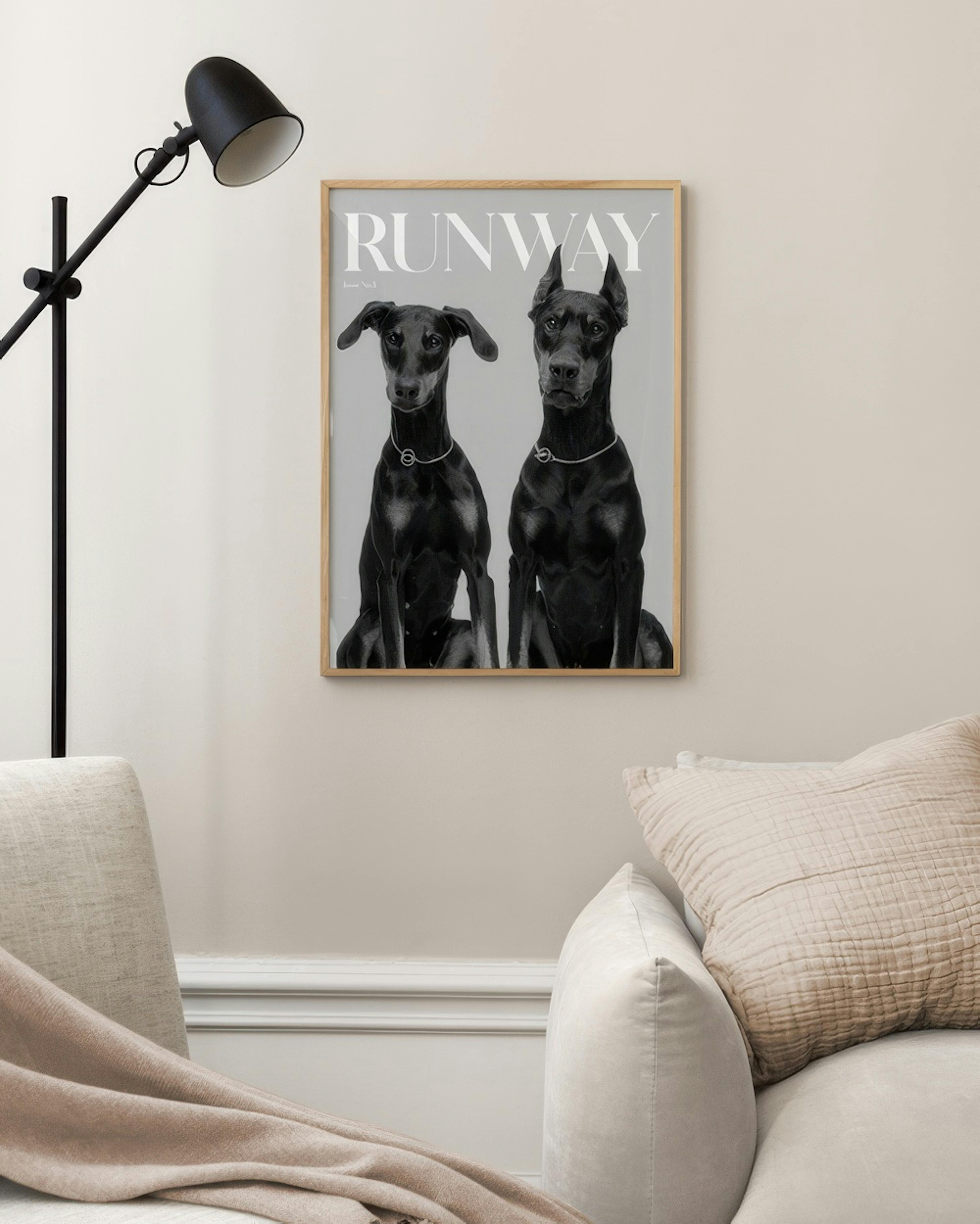 Runway Dogs Print