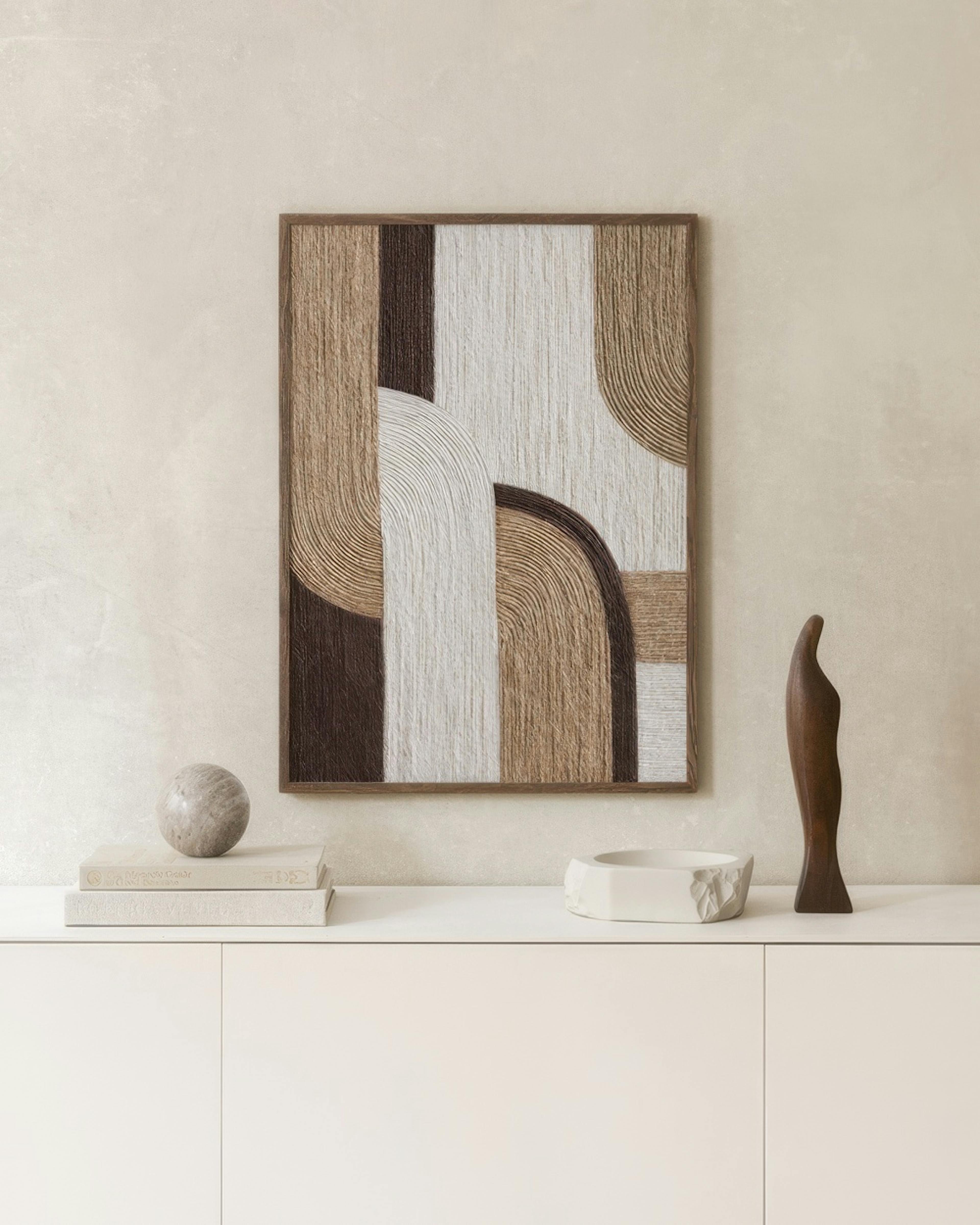 Twined Shapes Affiche