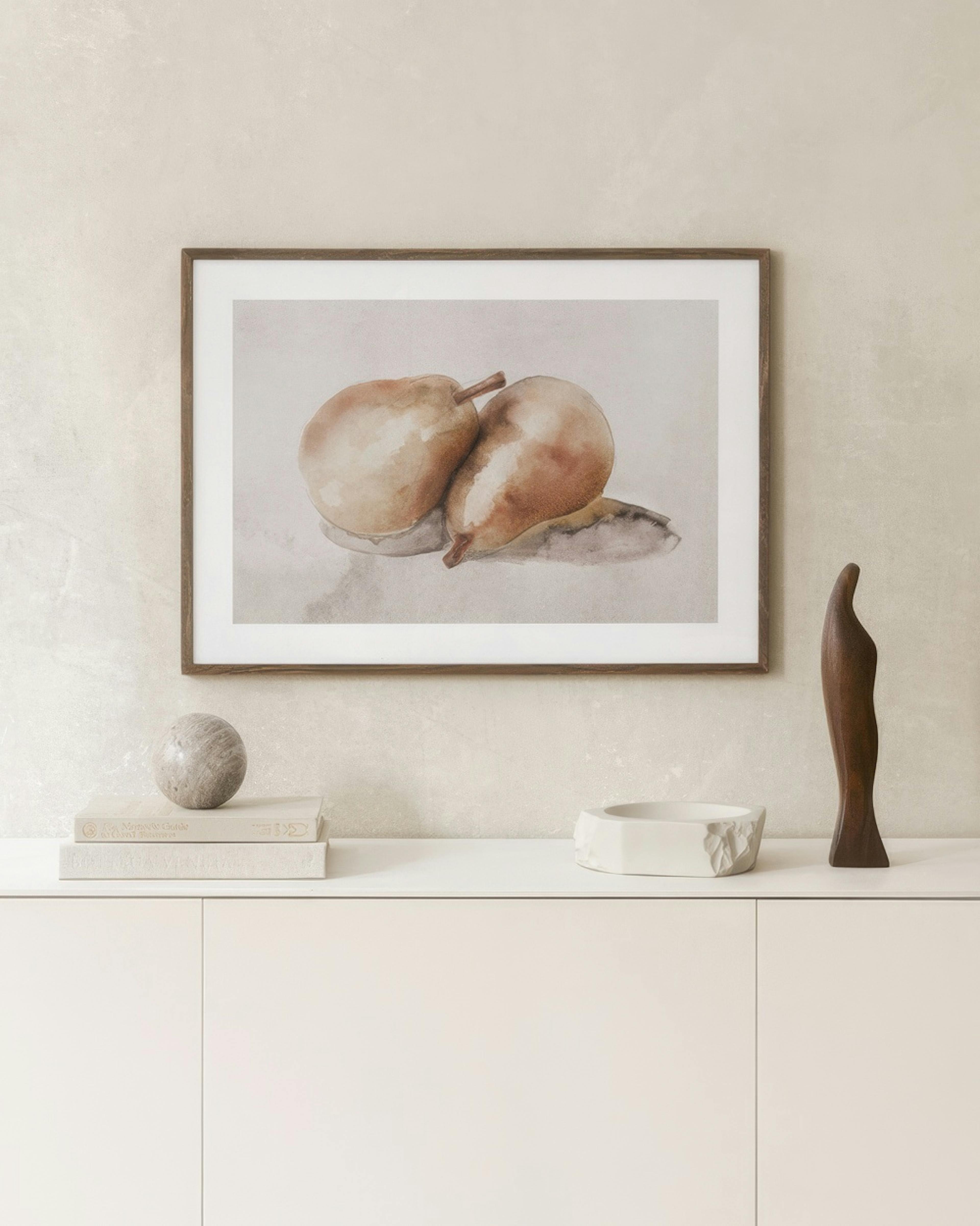 Pear Couple Print
