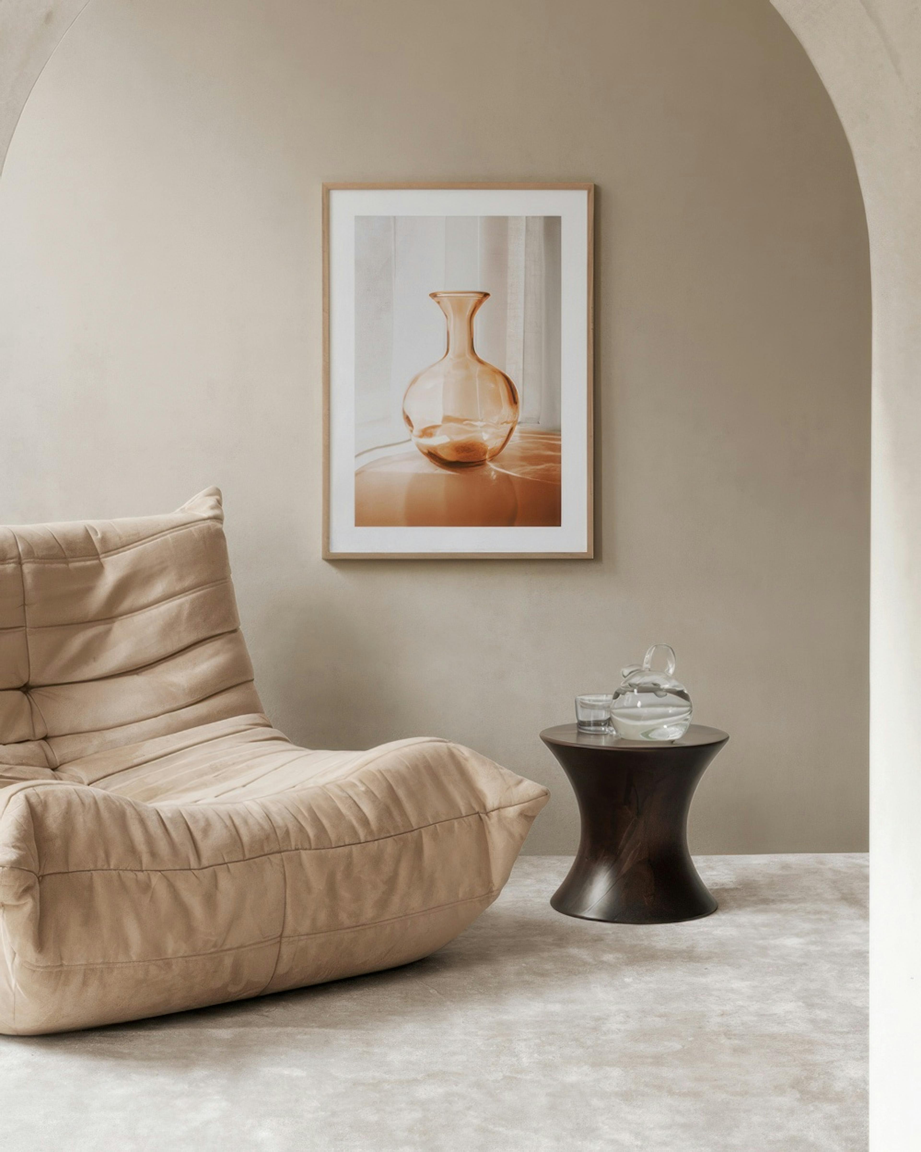 Orange Vase Plakat