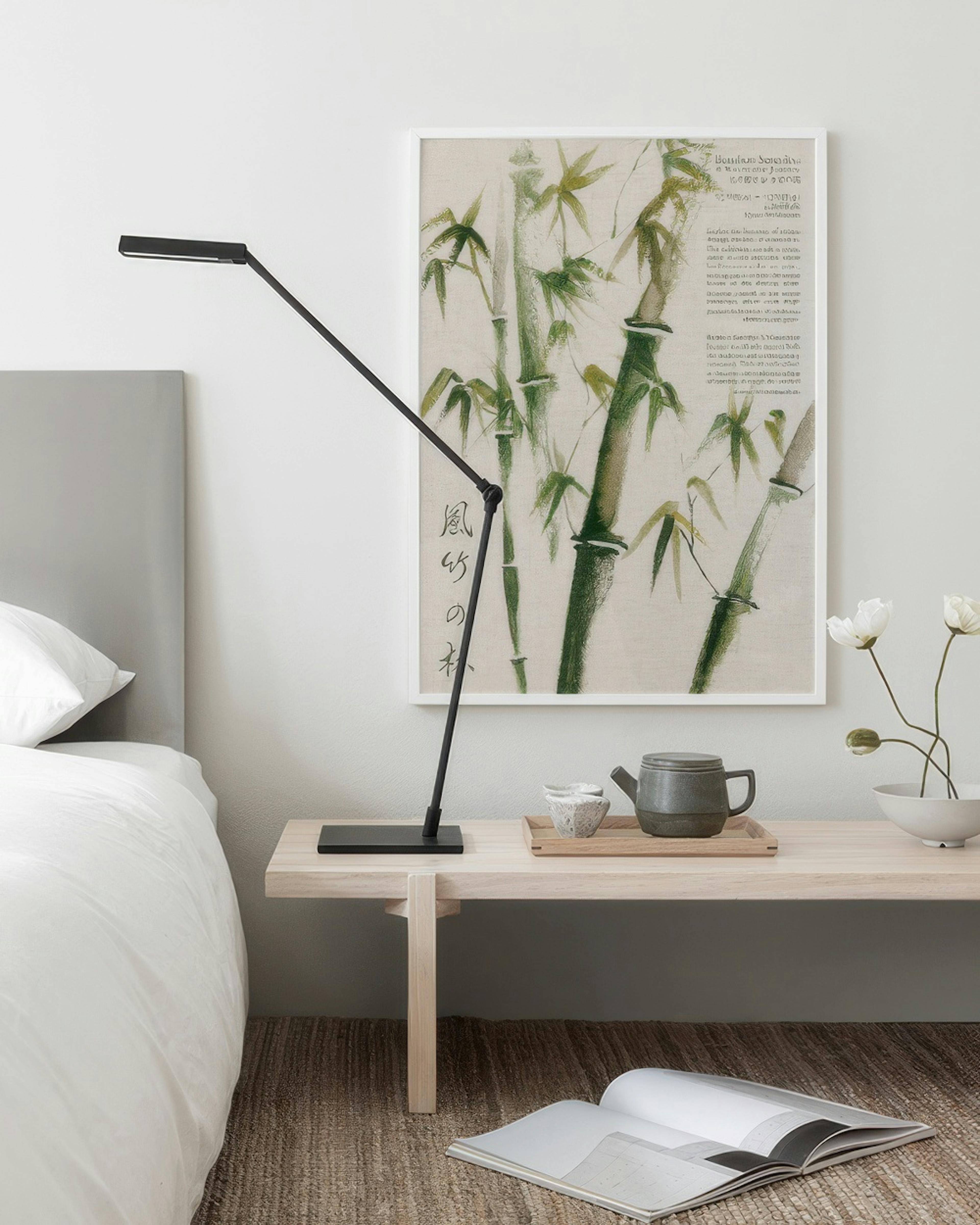 Wind Bamboo Forest Poster