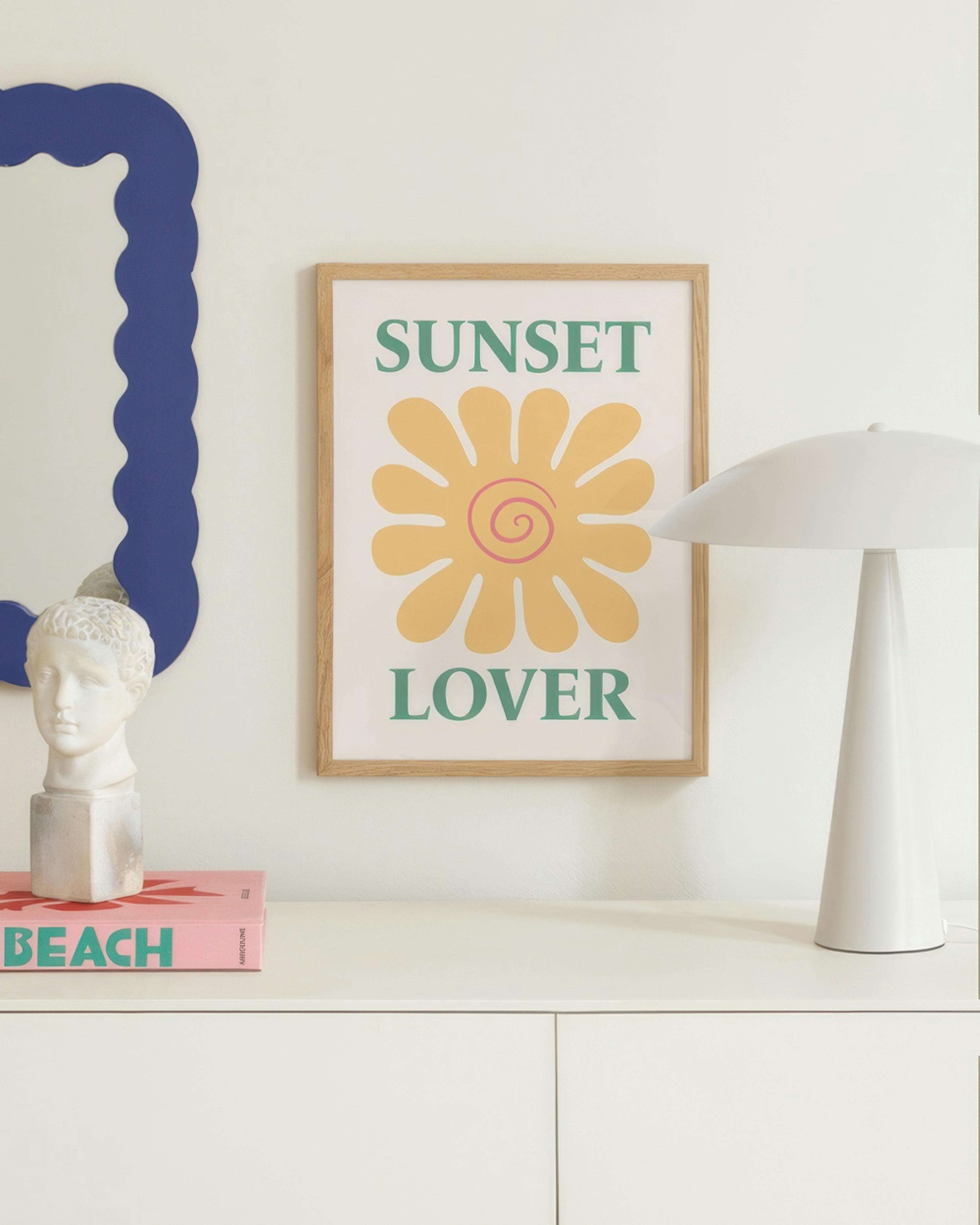 Sunset Lover Poster