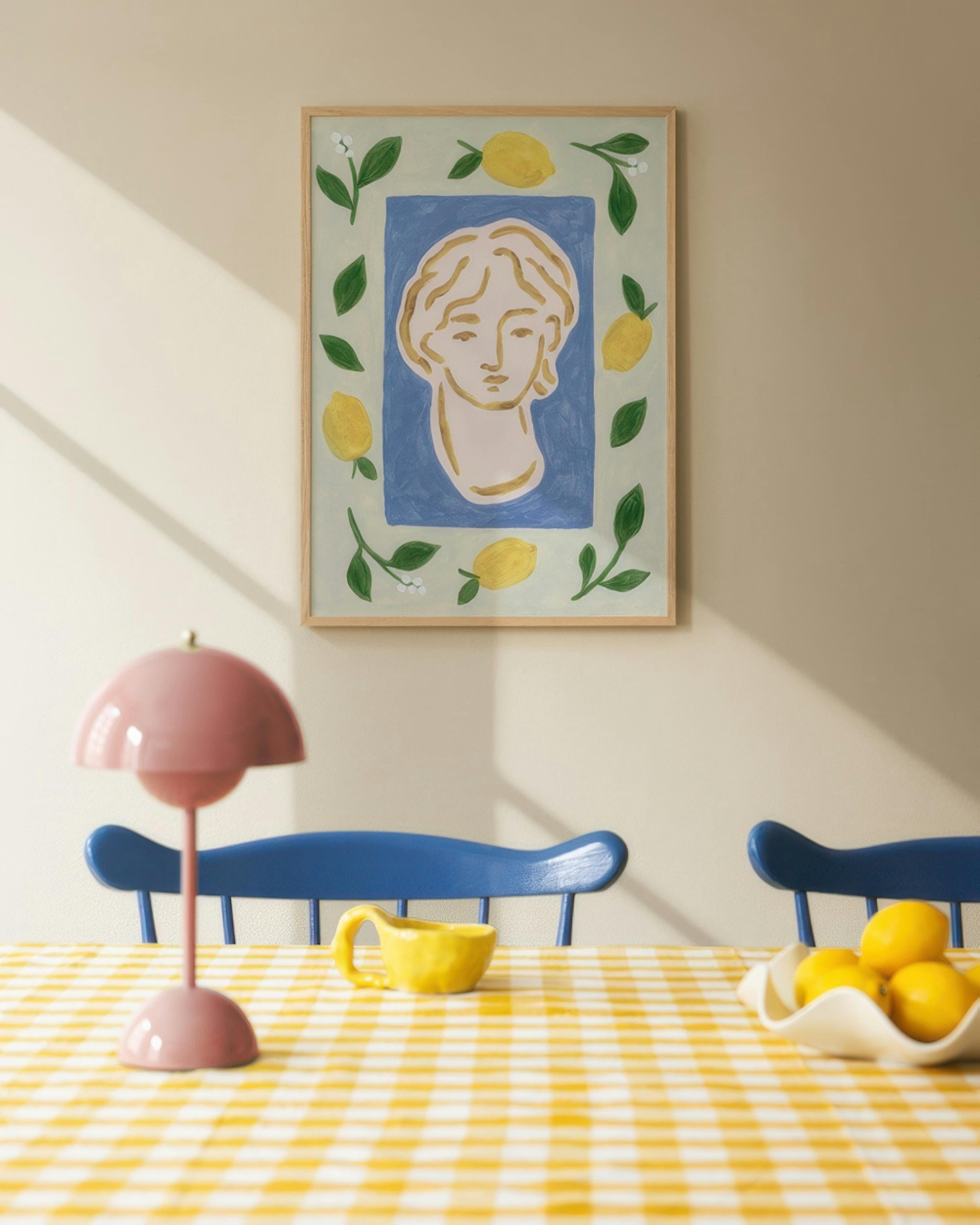 Citrus Portrait Print