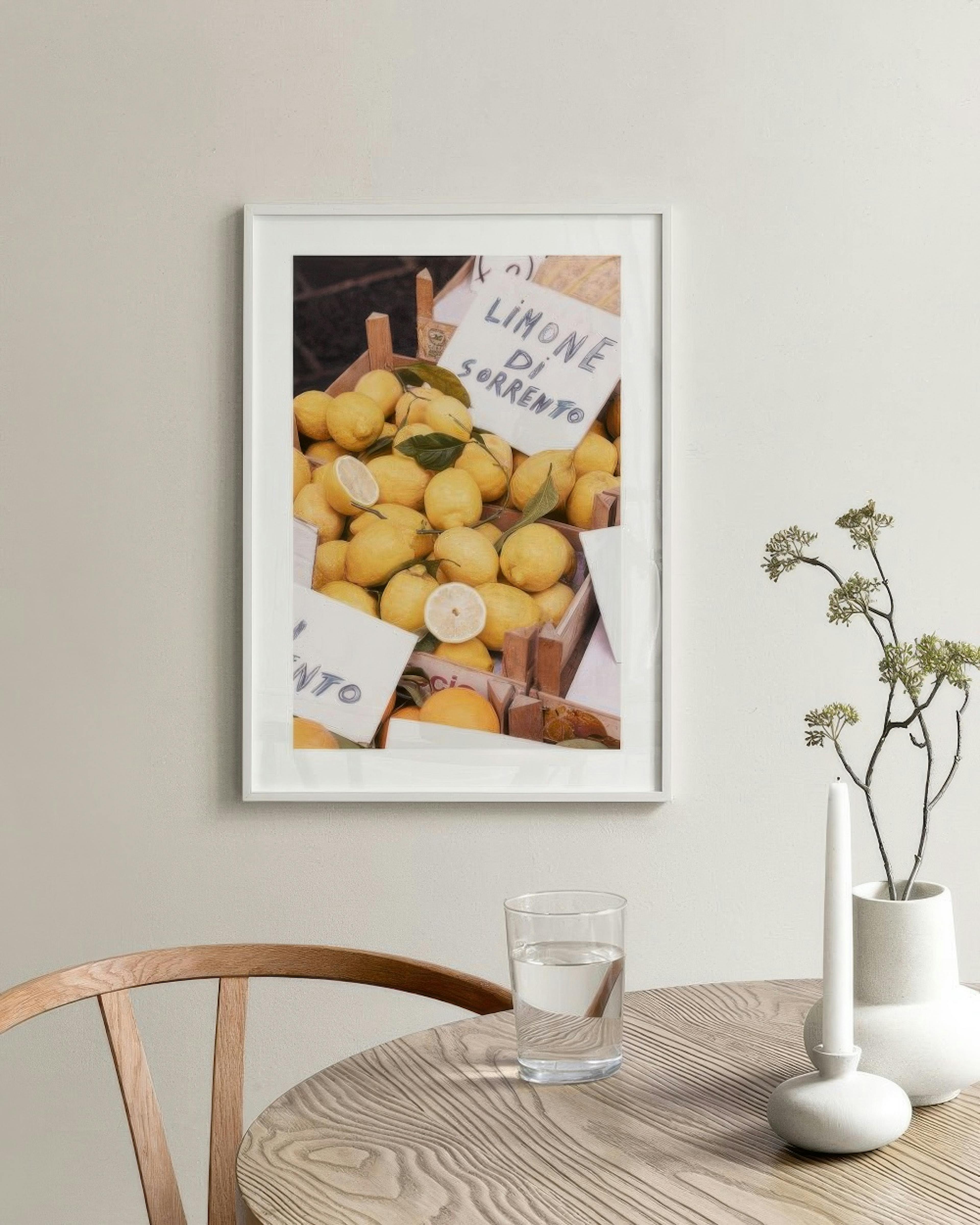 Sorrento Lemons Plakat