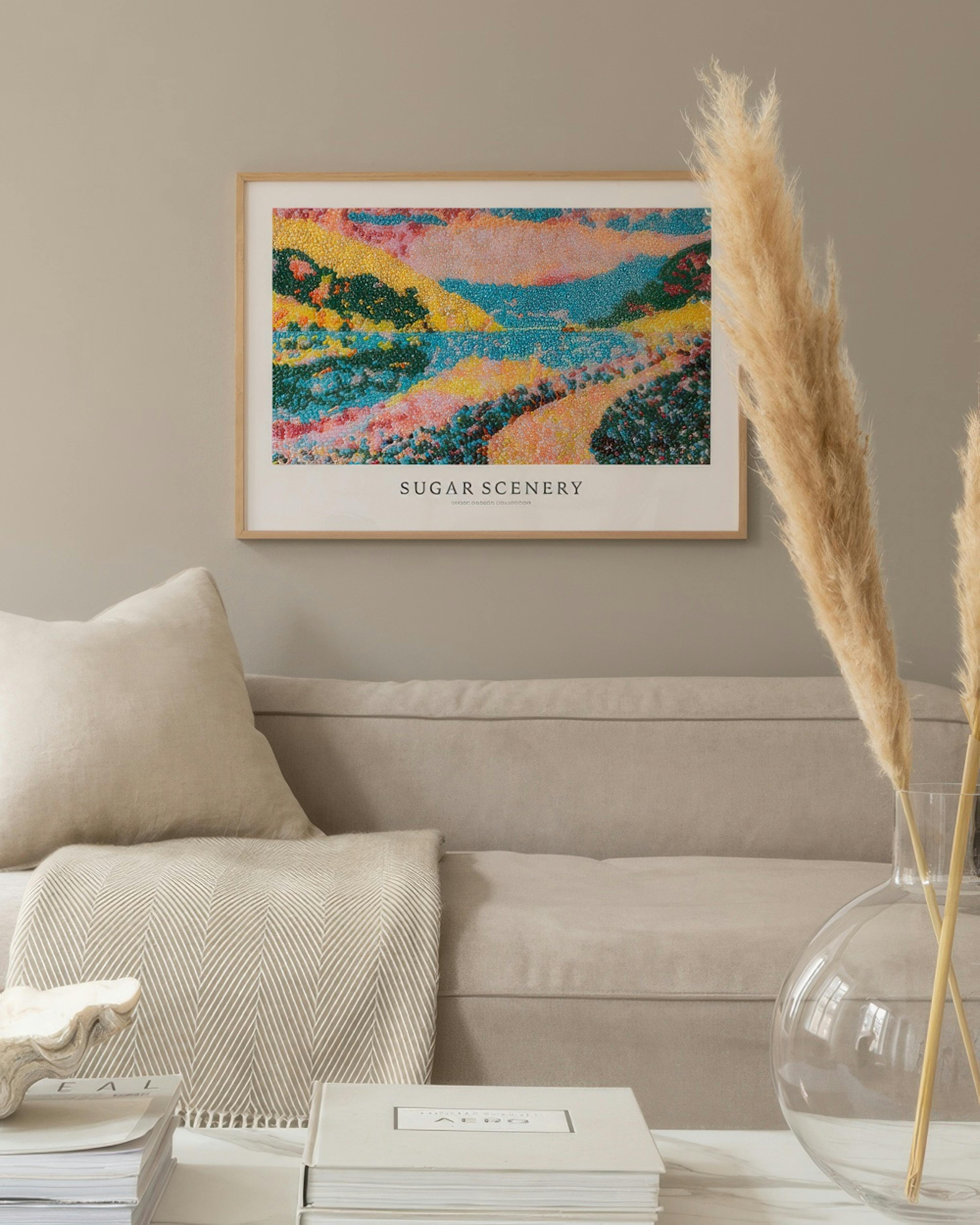 Candy Garden - Sugar Scenery Print