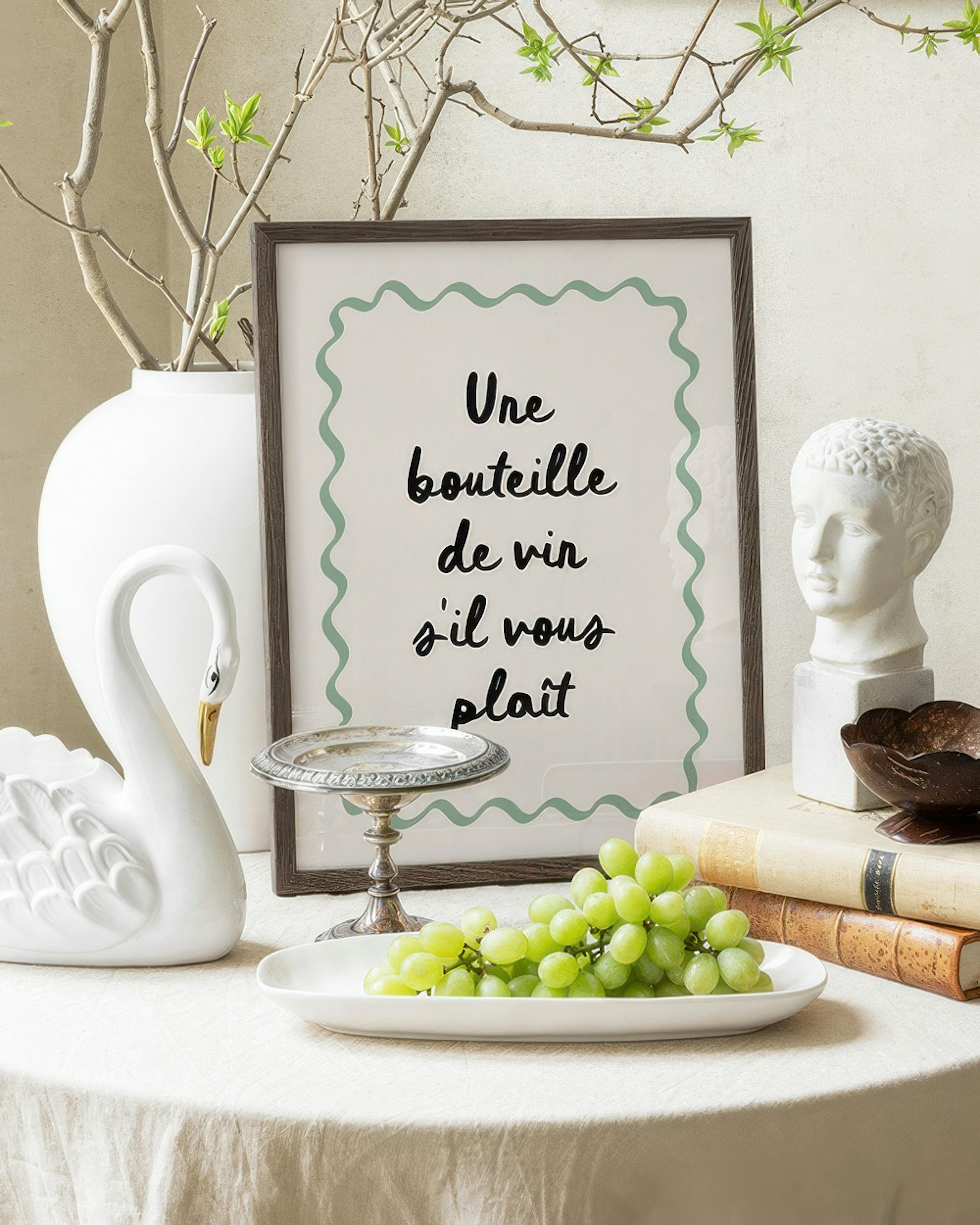 A Bottle of Wine Please Poster