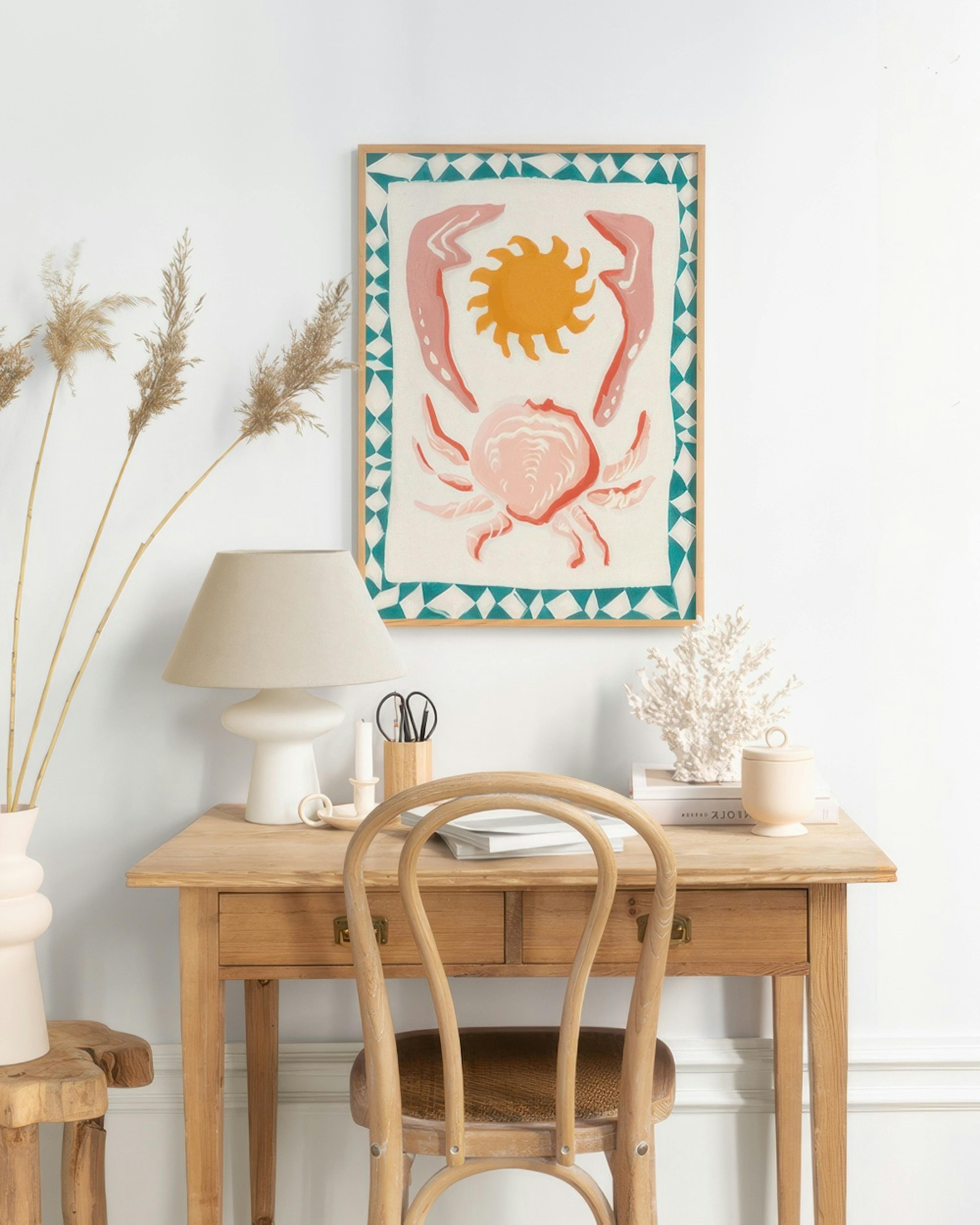 Sun Crab Print