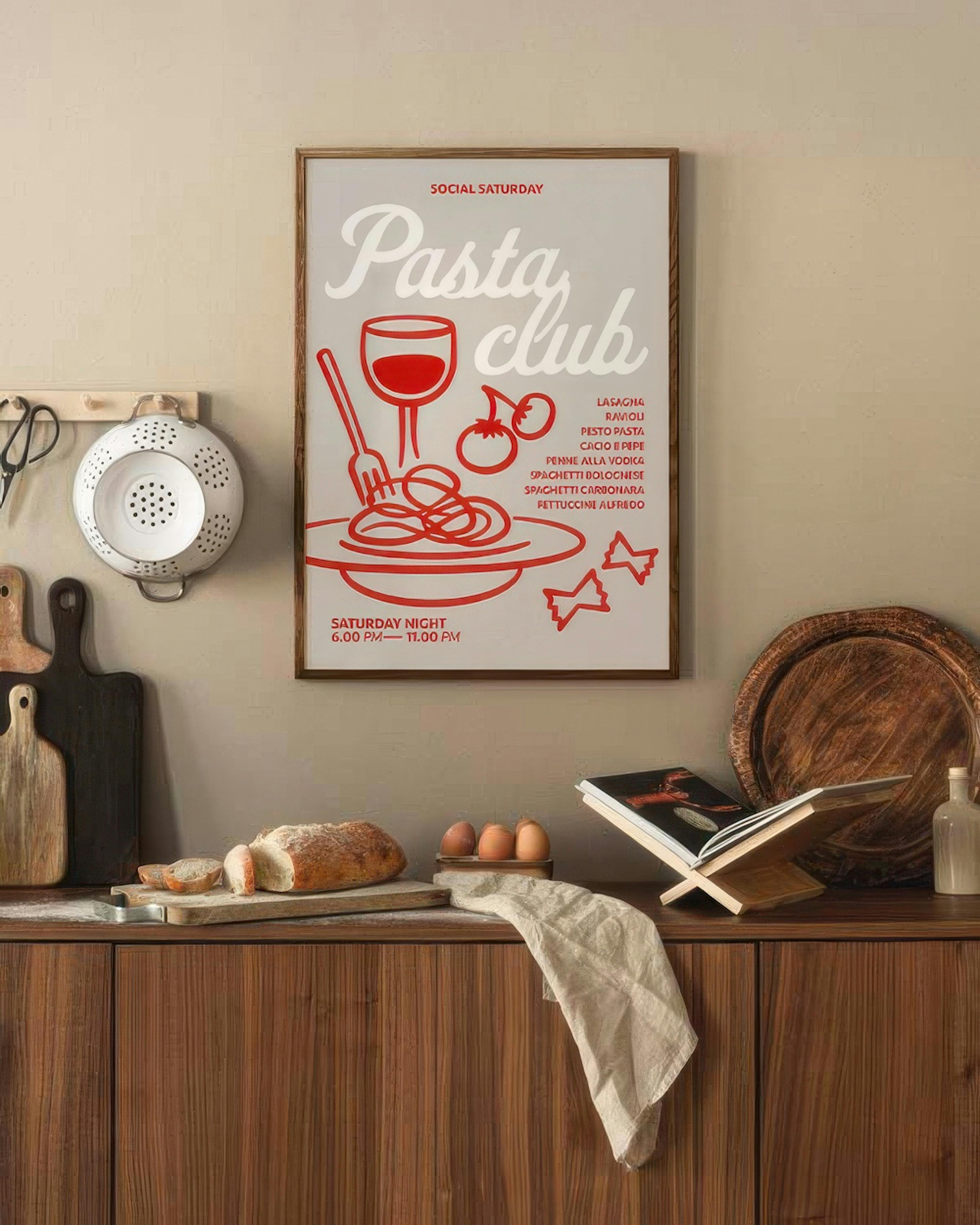 Pasta Club Juliste