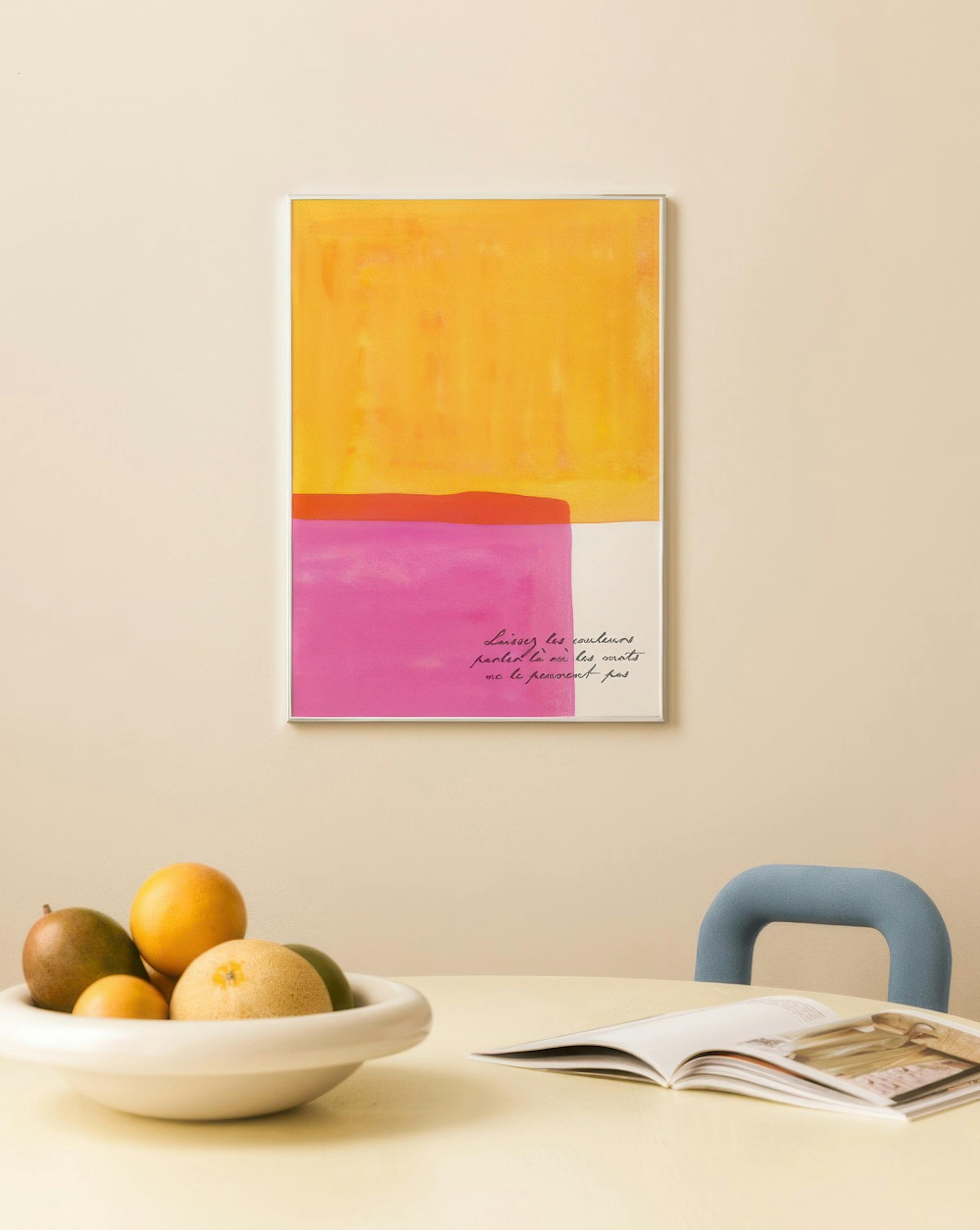 Let Colours Speak Poster