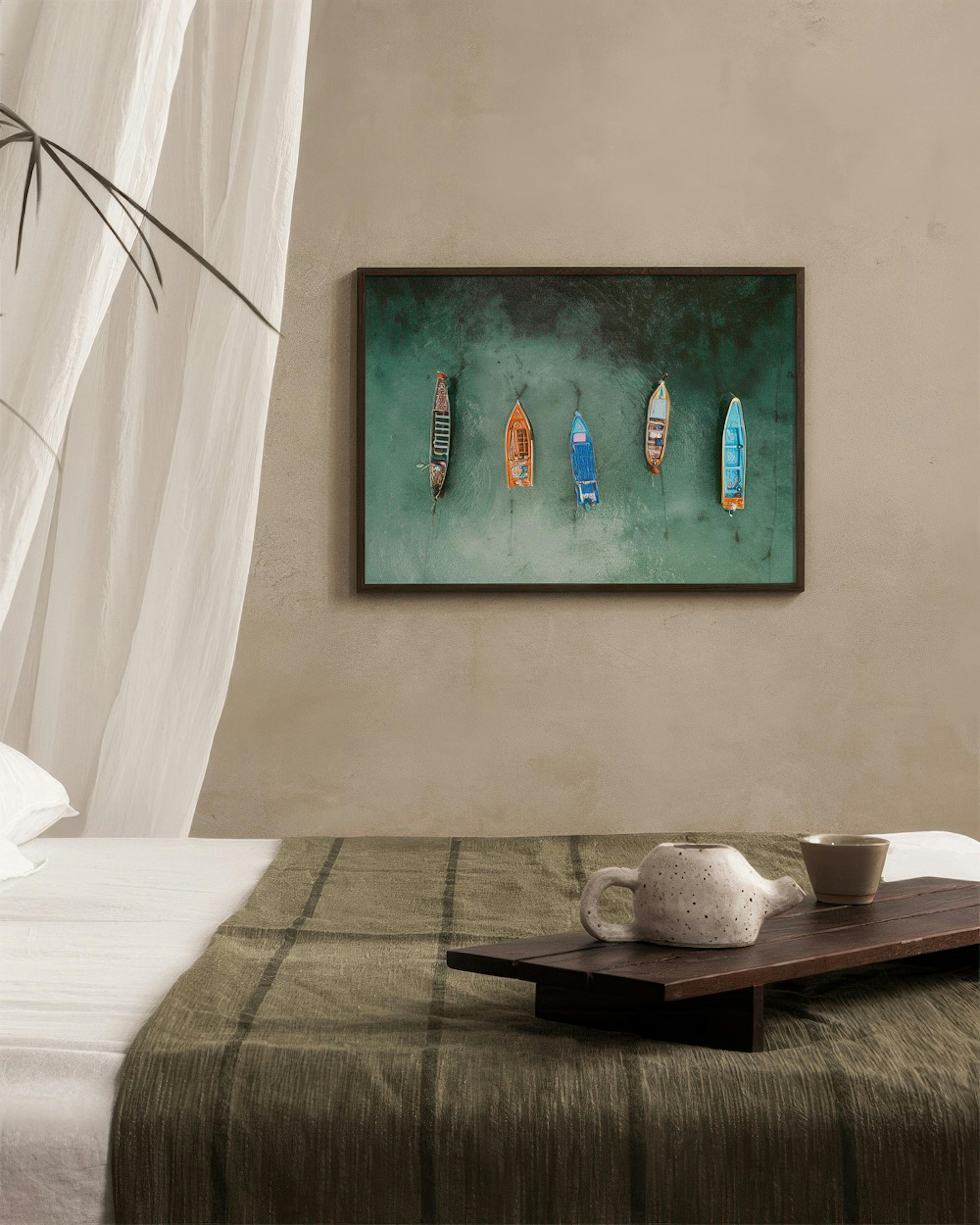 Floating Serenity Poster