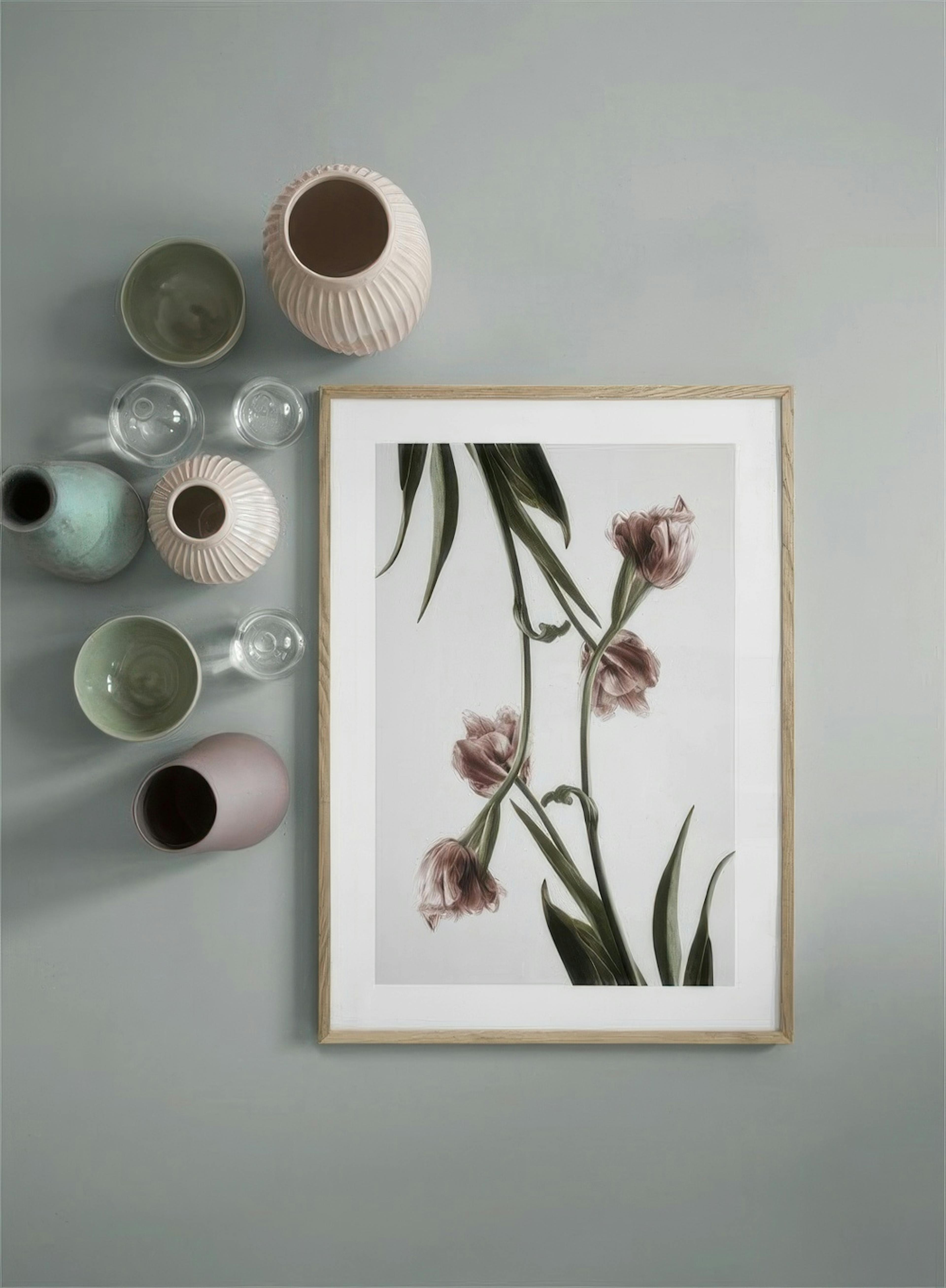 Pink Tulipe No2 Poster