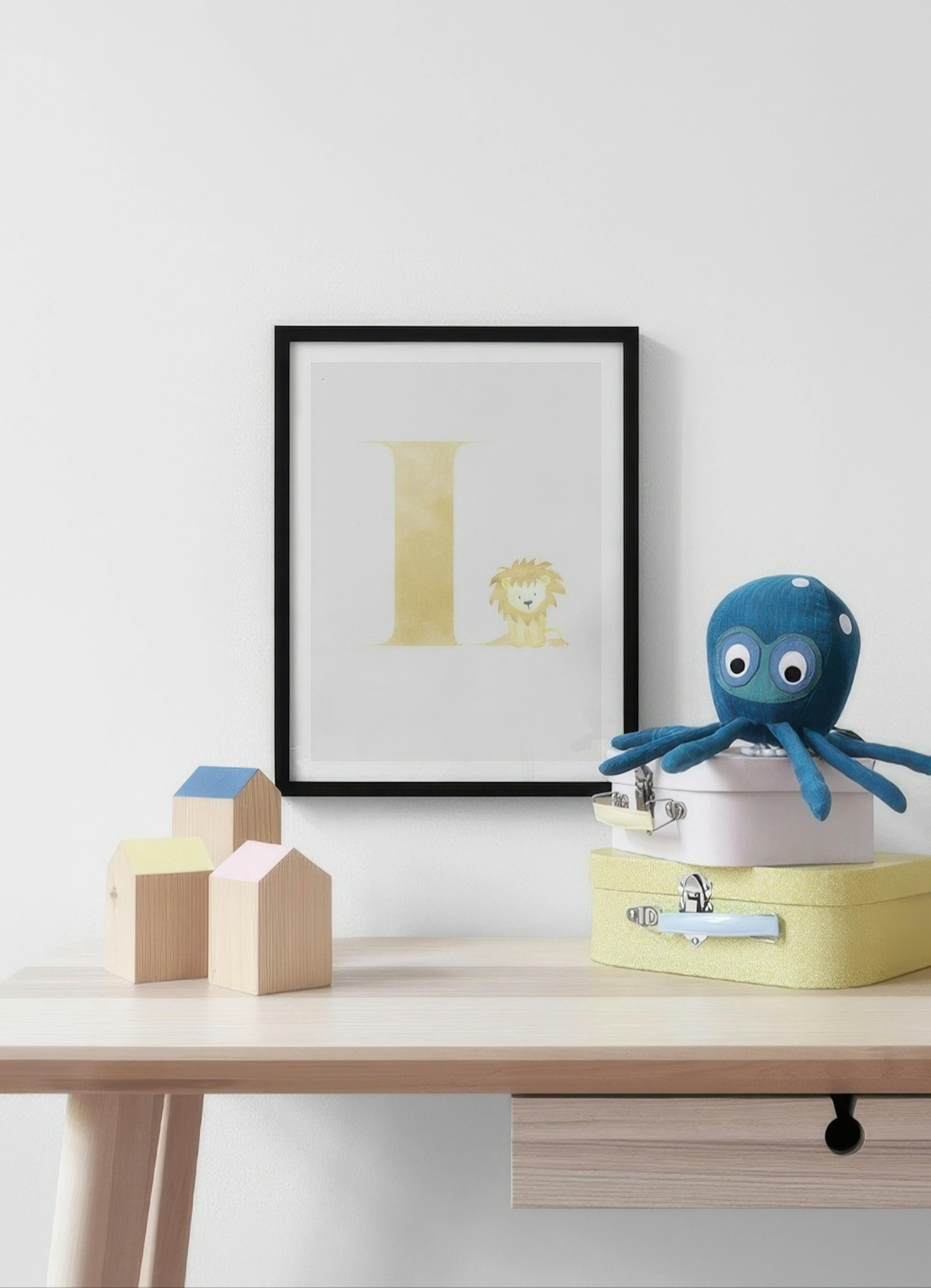 Alphabet L 포스터