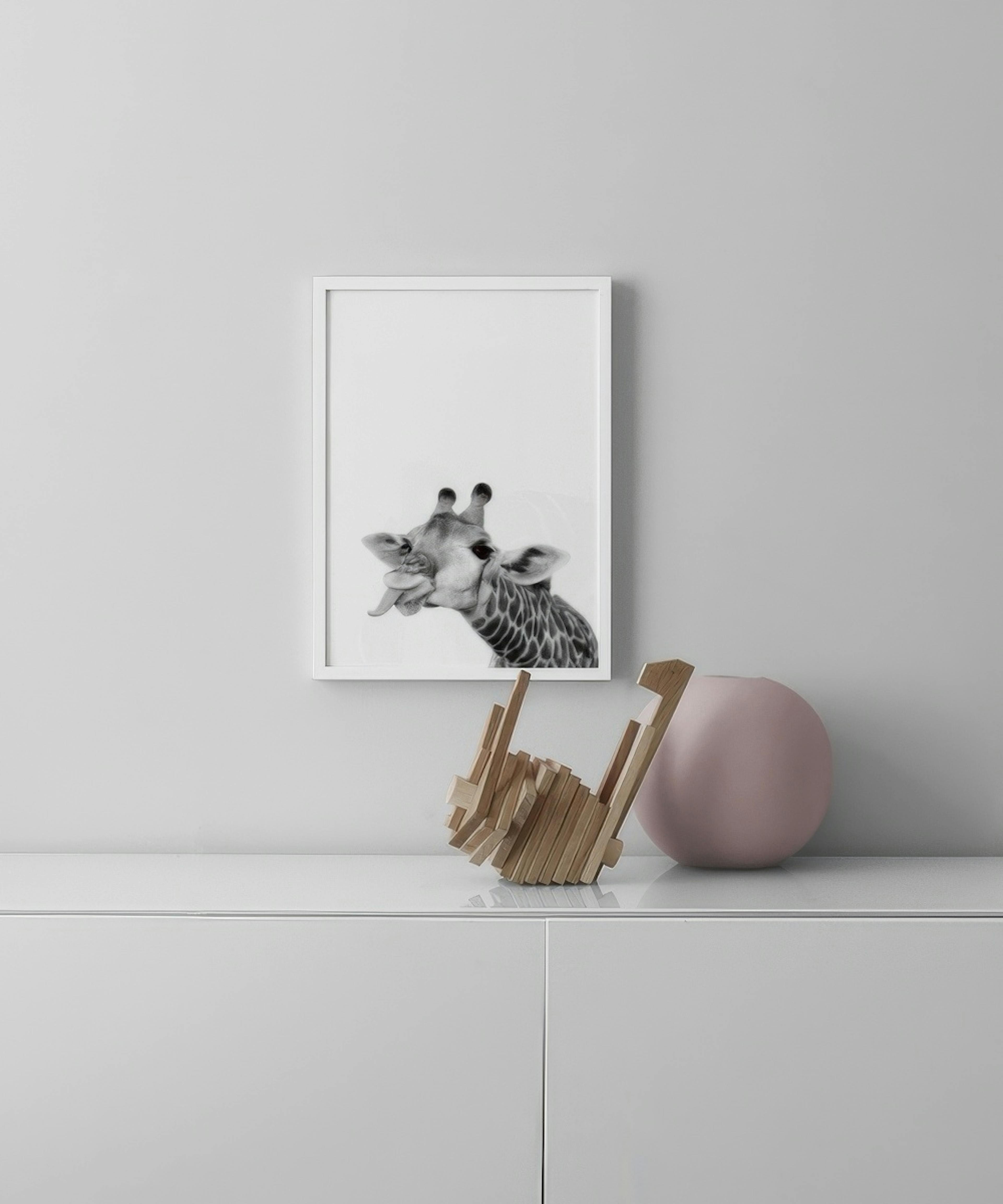 Goofy Giraffe Plakat
