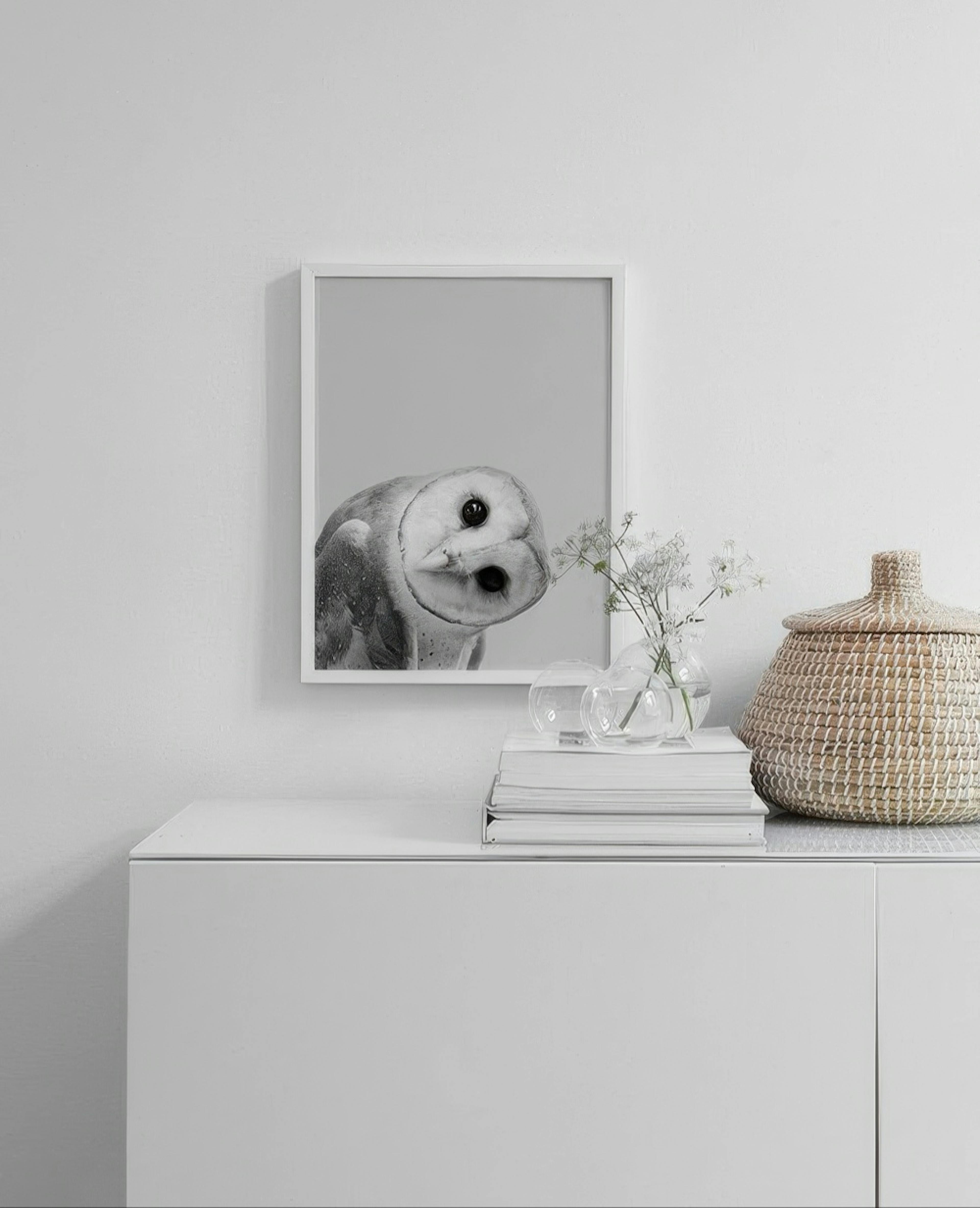 Owl Peekaboo Print